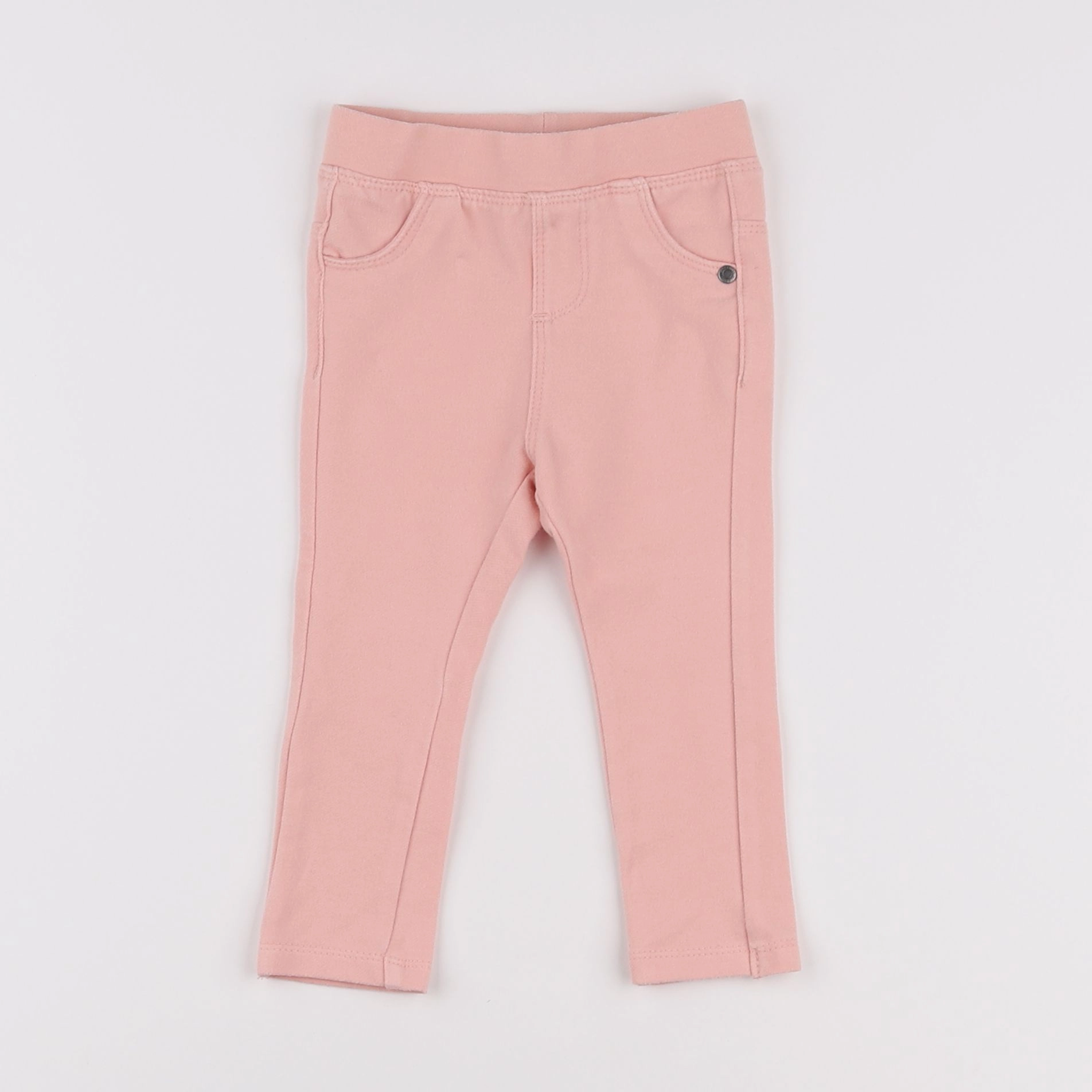 Vertbaudet - jegging rose - 6 mois