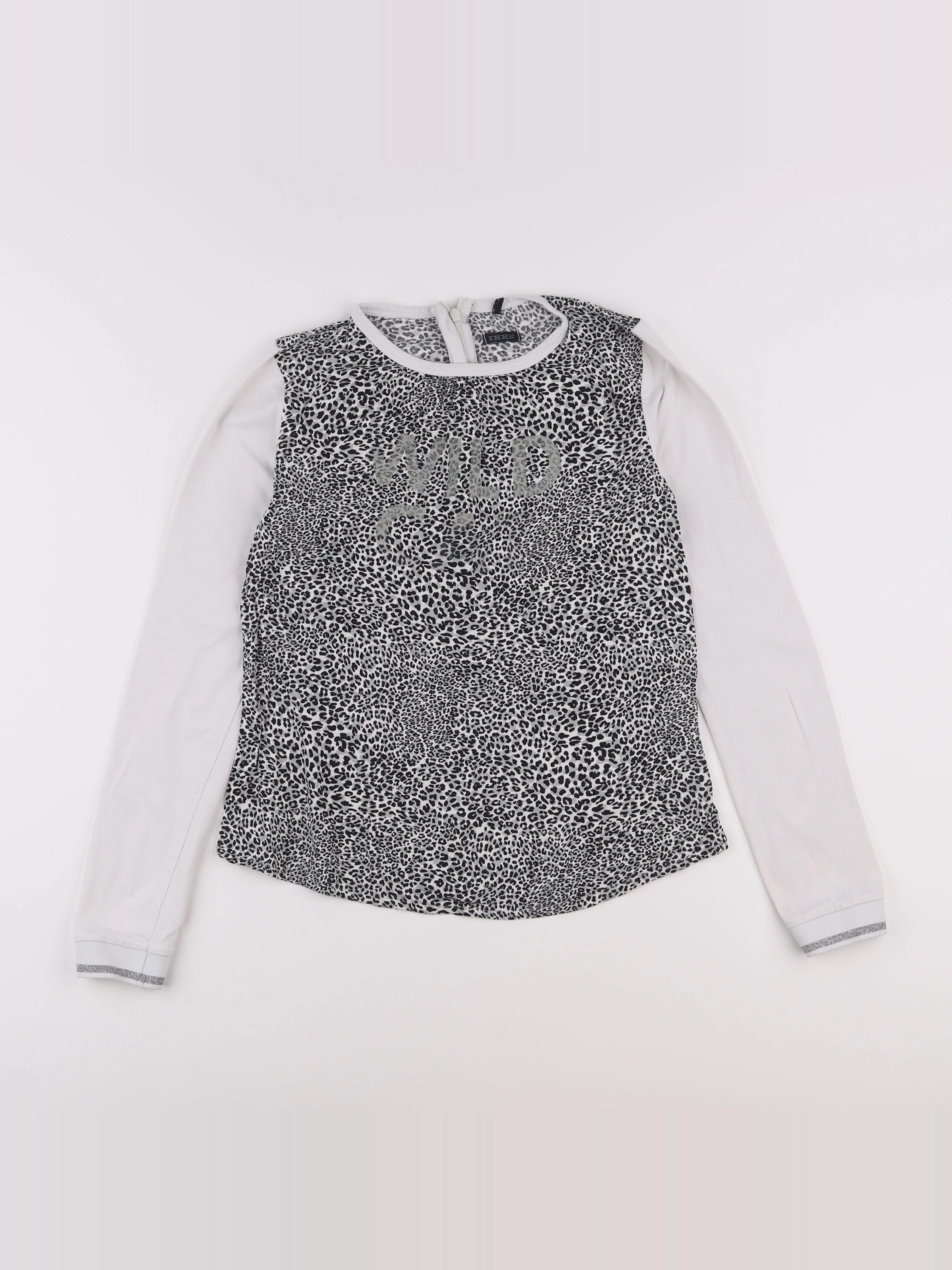 IKKS - tee-shirt blanc - 12 ans