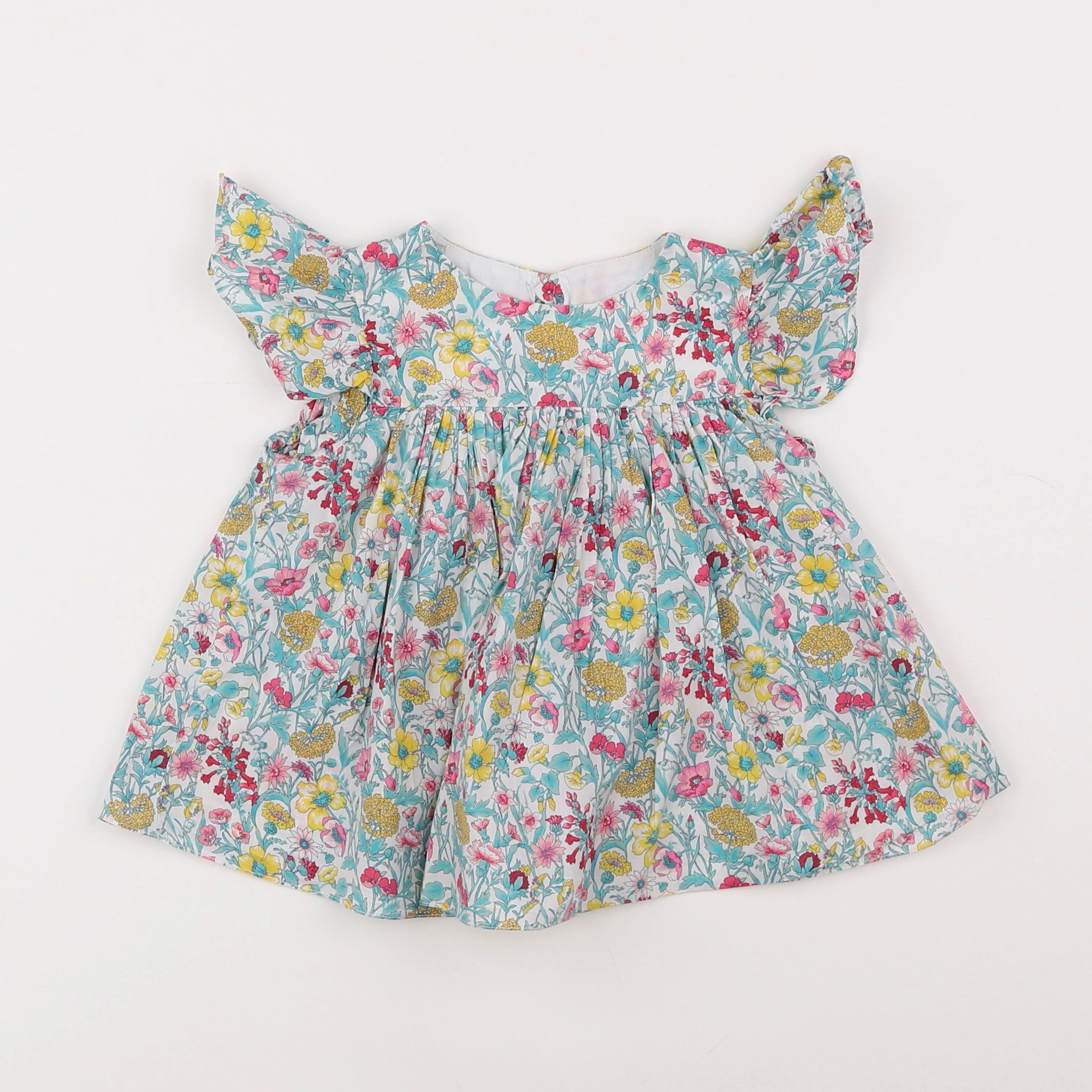 Jacadi - blouse liberty multicolore - 2 ans