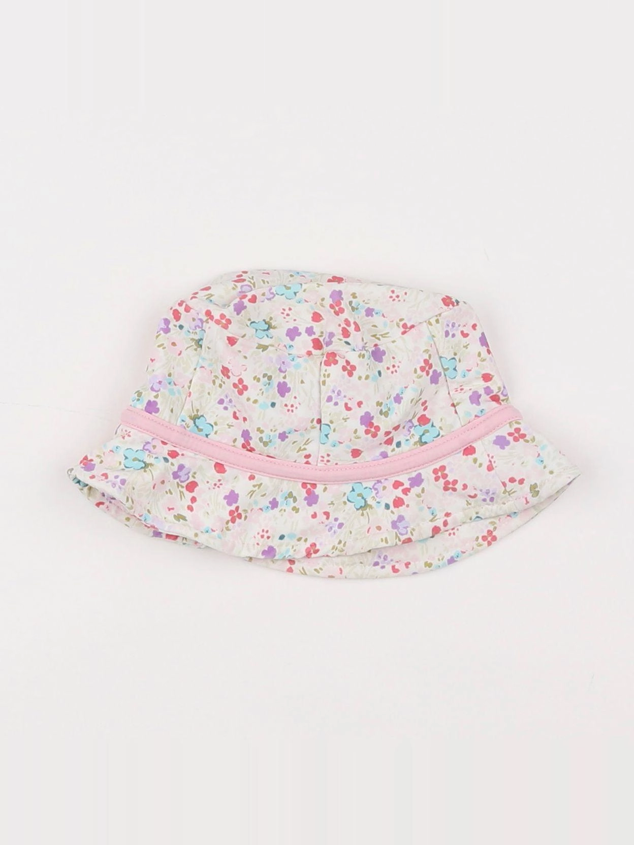 Vertbaudet - chapeau de bain blanc - 12 mois
