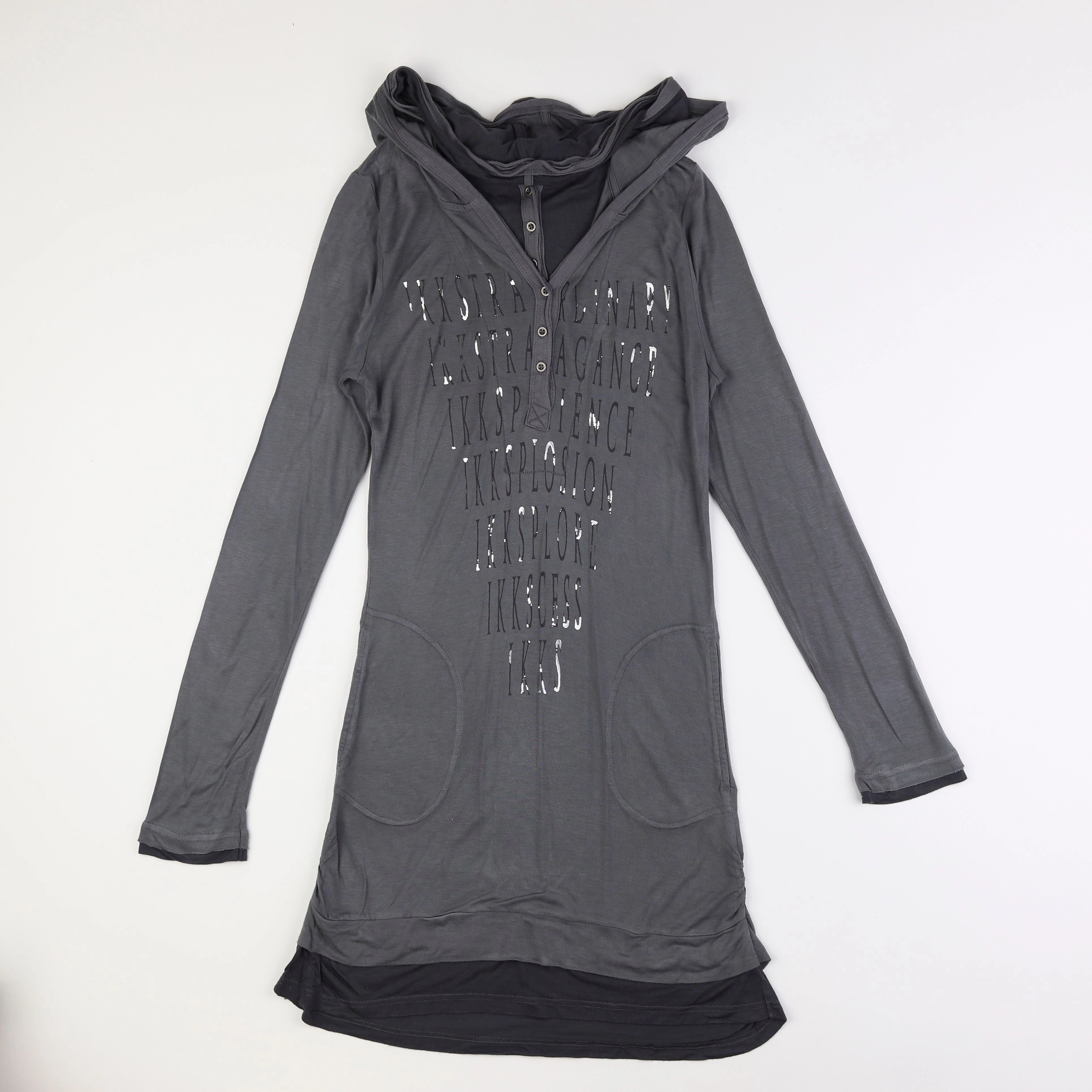 IKKS - robe gris - 14 ans