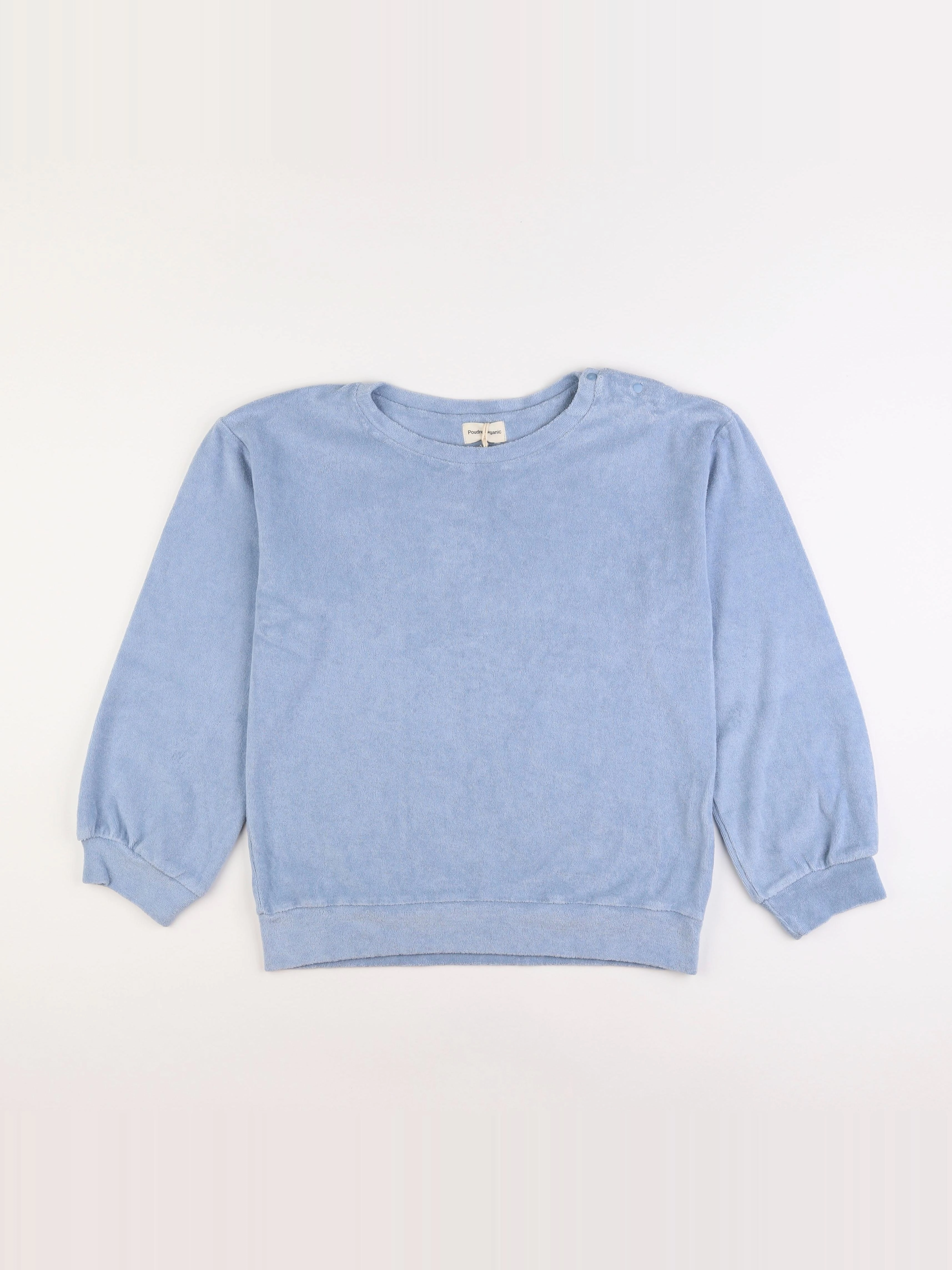 Poudre Organic - sweat bleu - 14 ans
