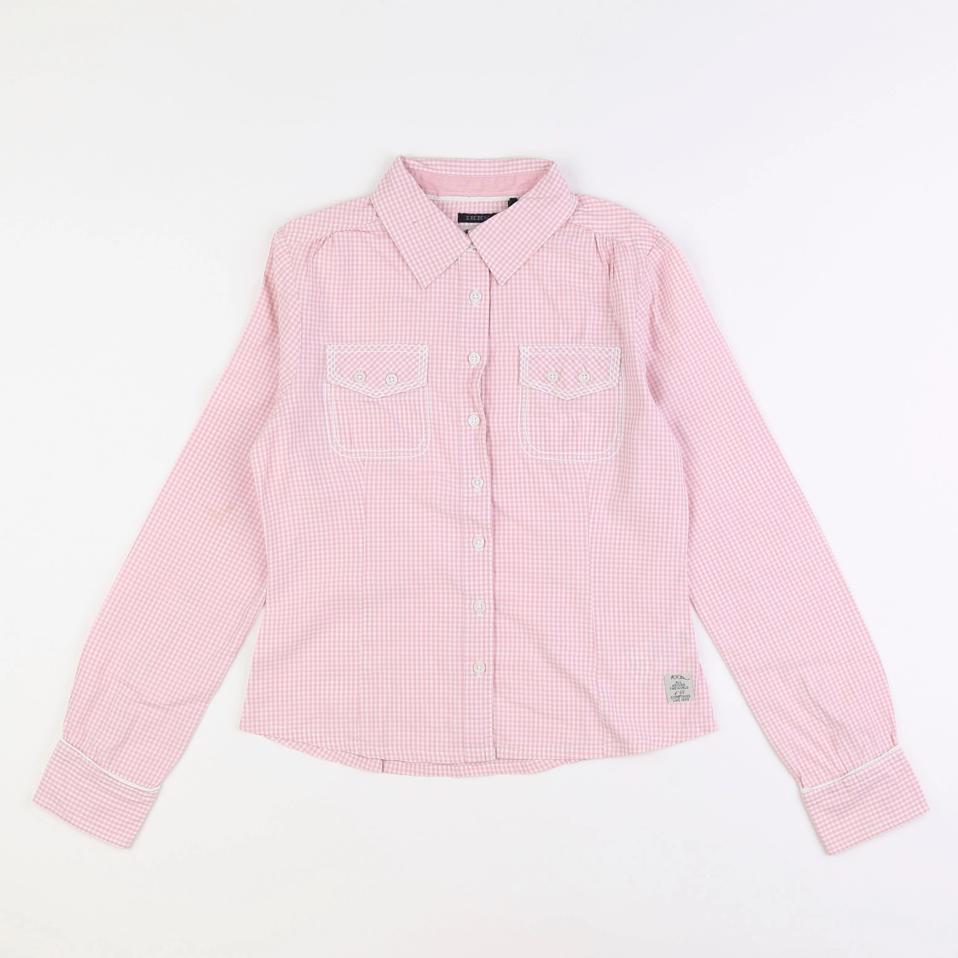 IKKS - chemise rose - 12 ans