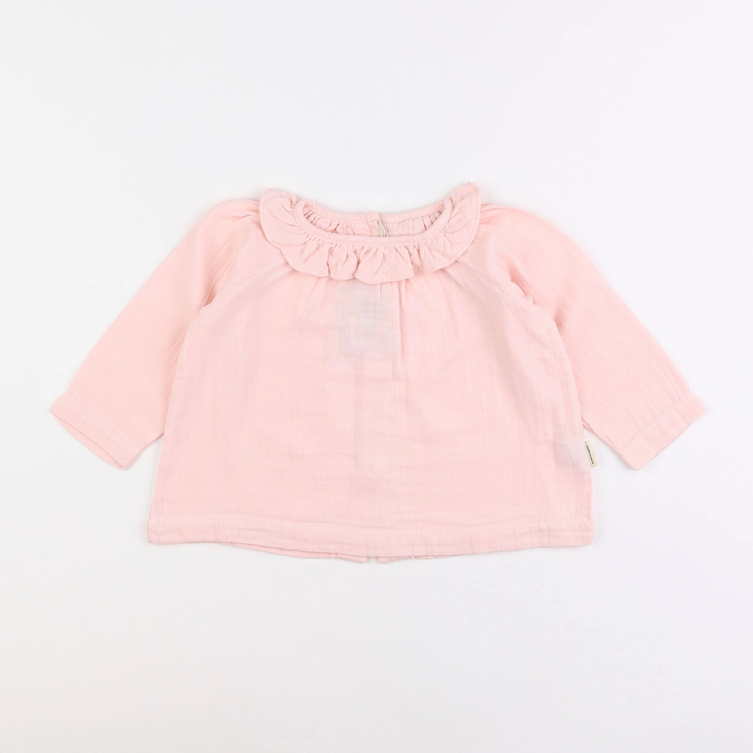 Poudre Organic - blouse rose - 3 mois