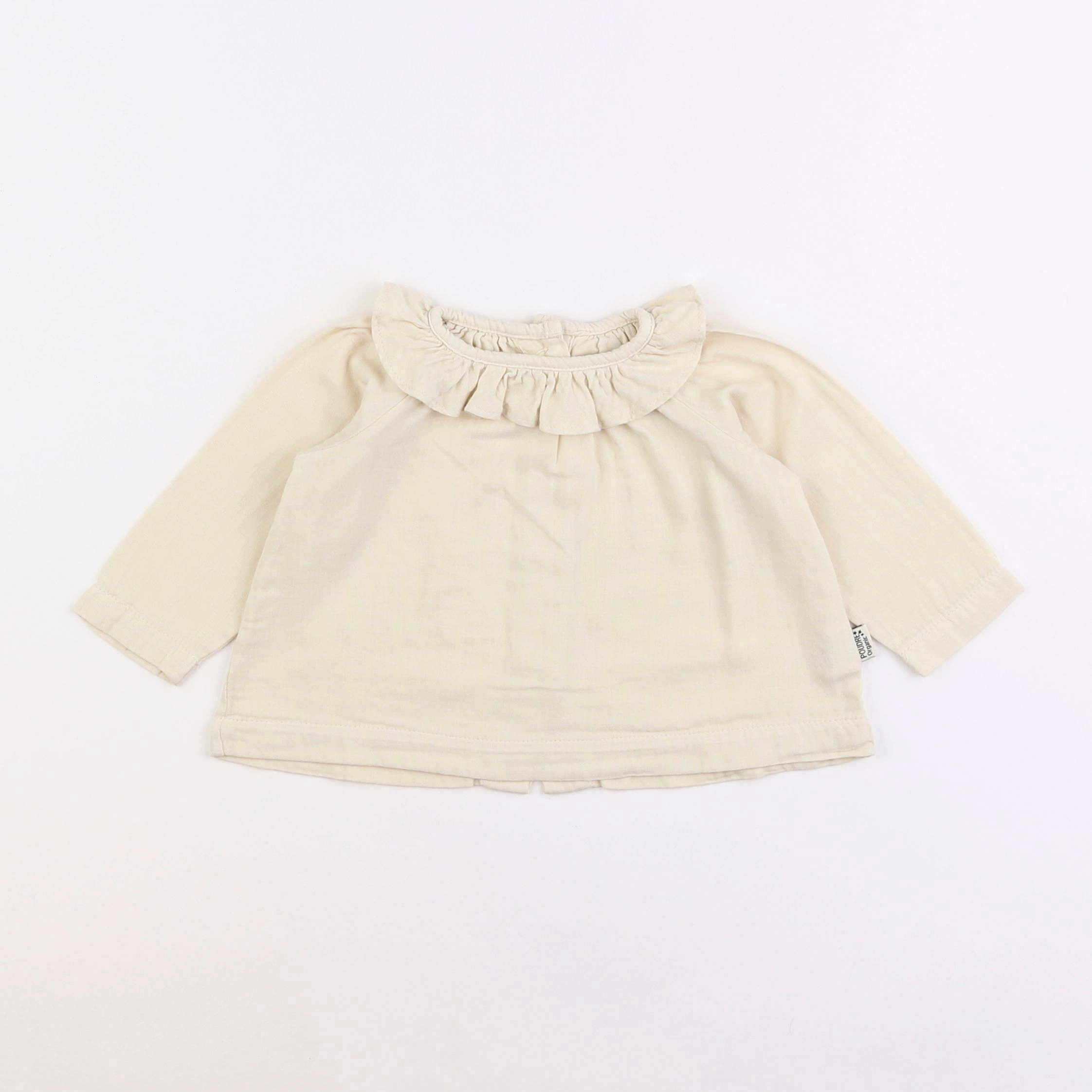 Poudre Organic - blouse beige - 3 mois