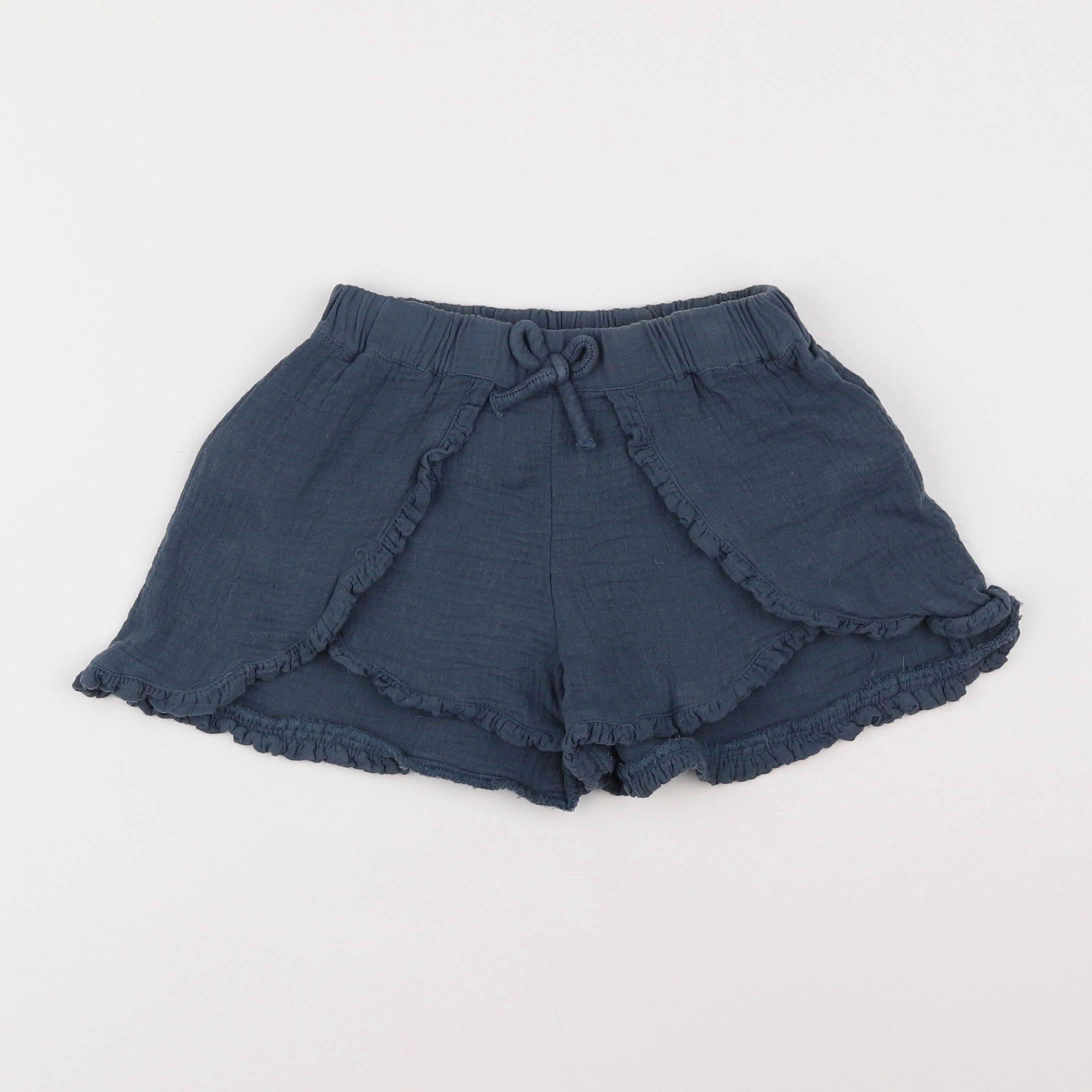 Vertbaudet - short bleu - 6 ans