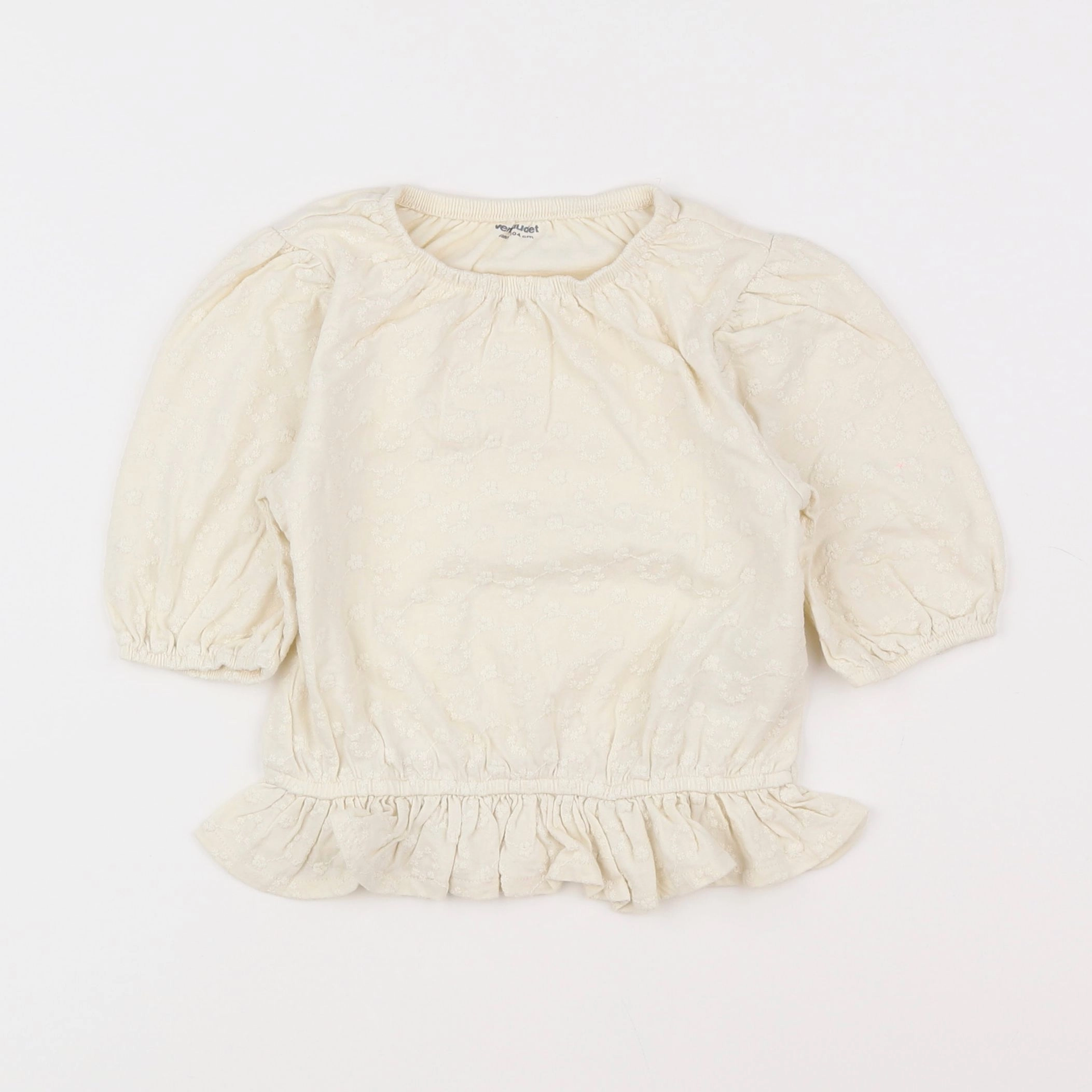 Vertbaudet - tee-shirt jaune - 4 ans