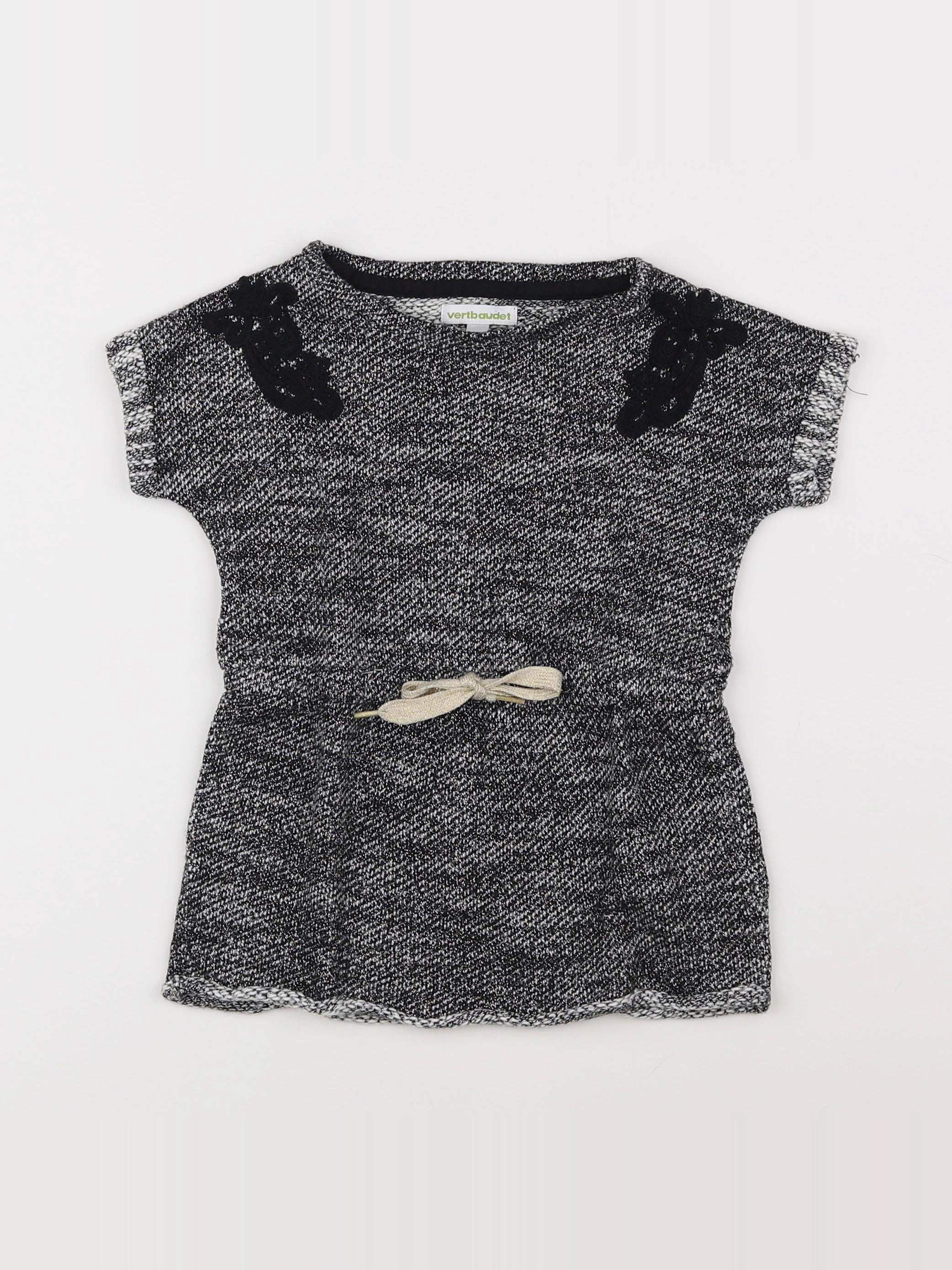 Vertbaudet - tee-shirt gris - 2 ans