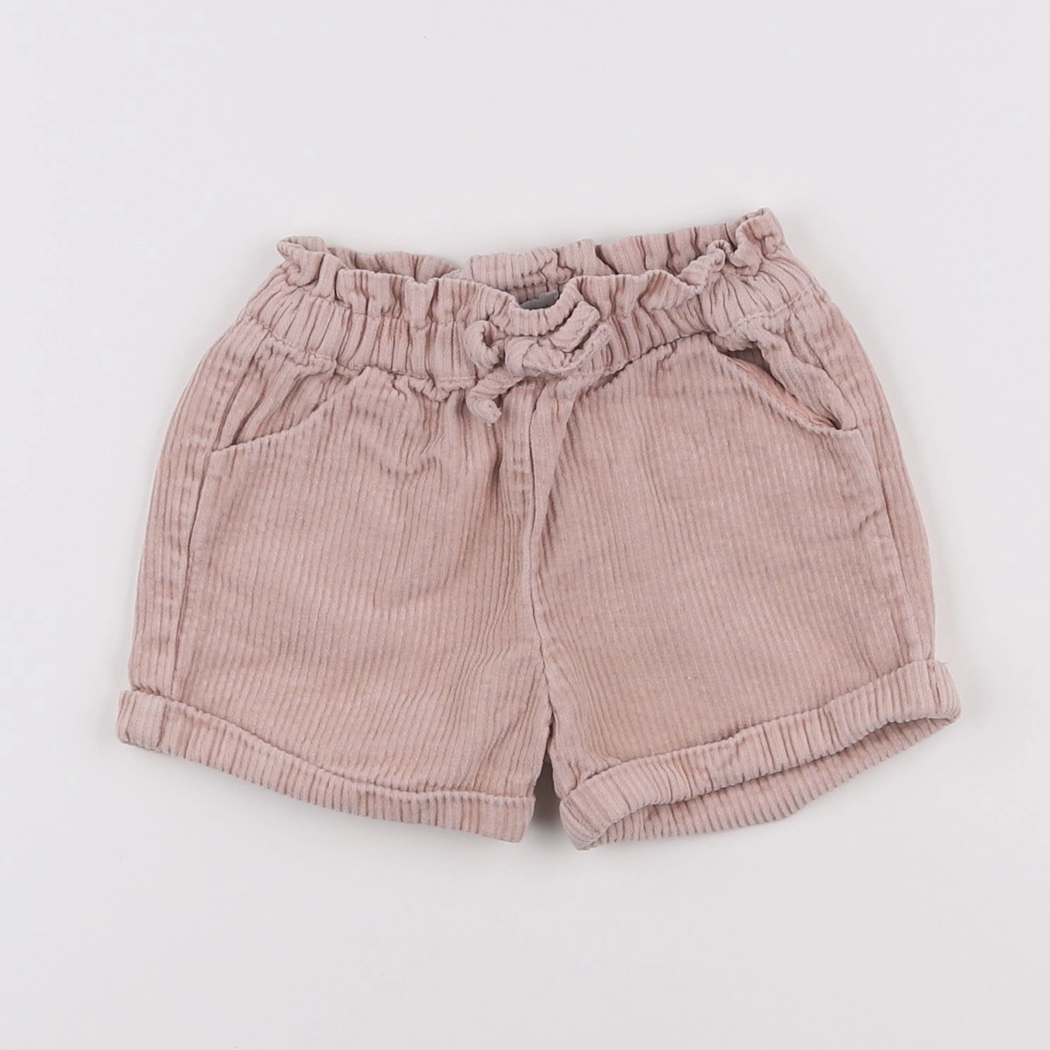 Vertbaudet - short rose - 12 mois