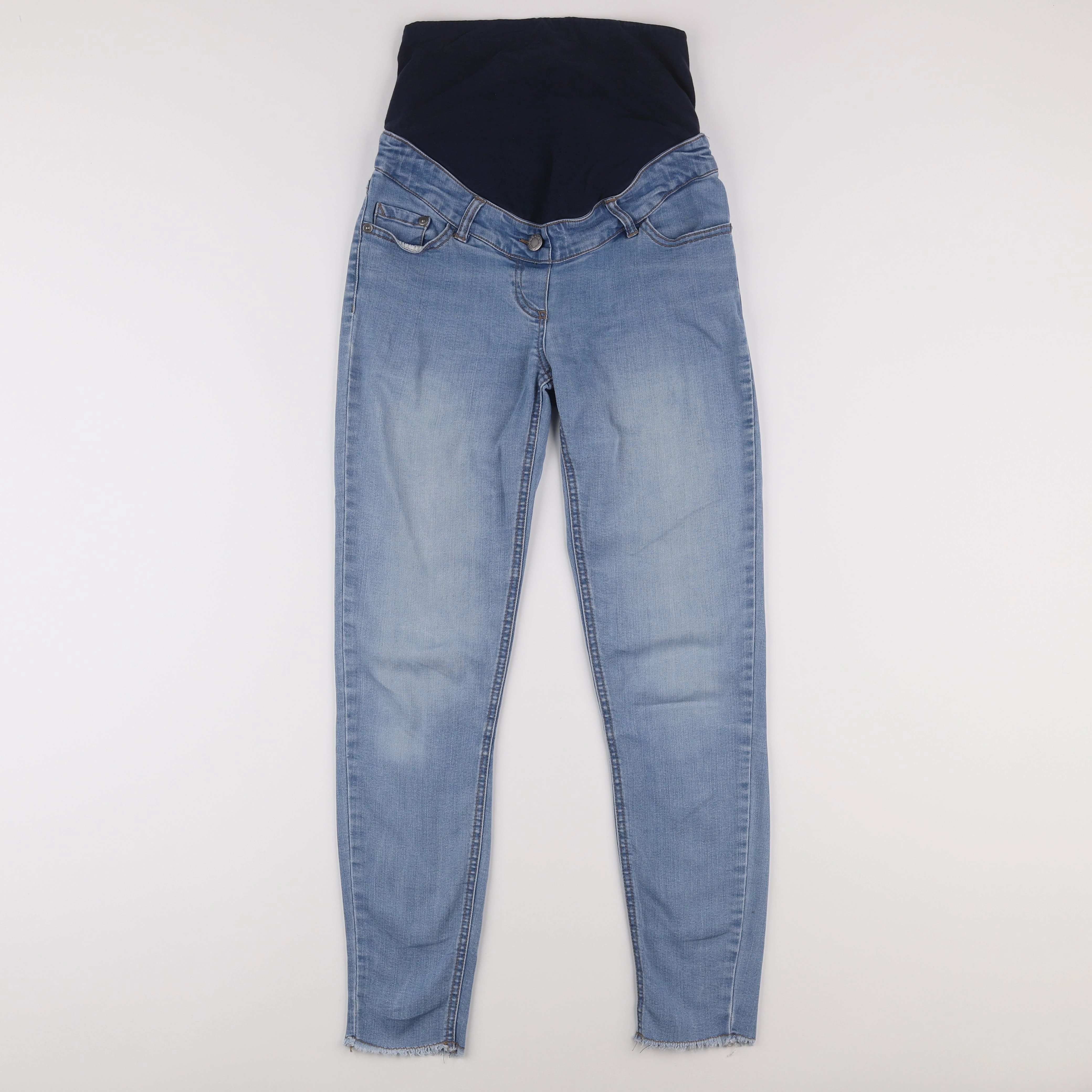 Vertbaudet - jean grossesse bleu - 34