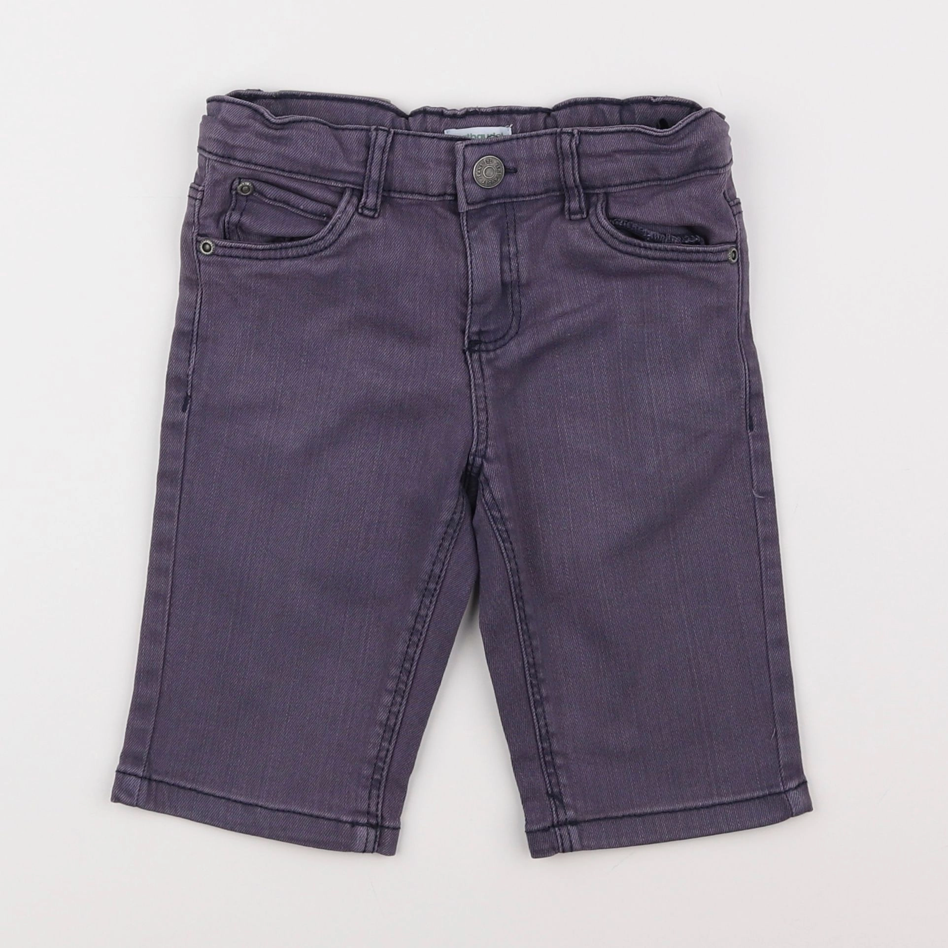 Vertbaudet - short gris - 5 ans