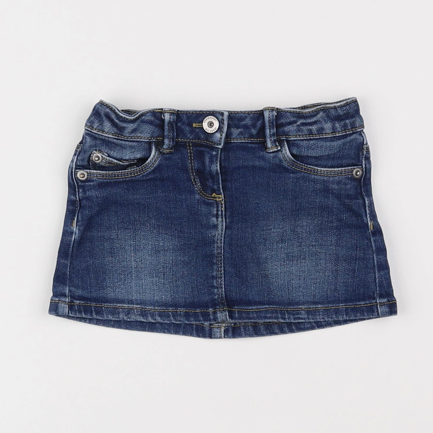 Vertbaudet - jupe bleu - 2 ans