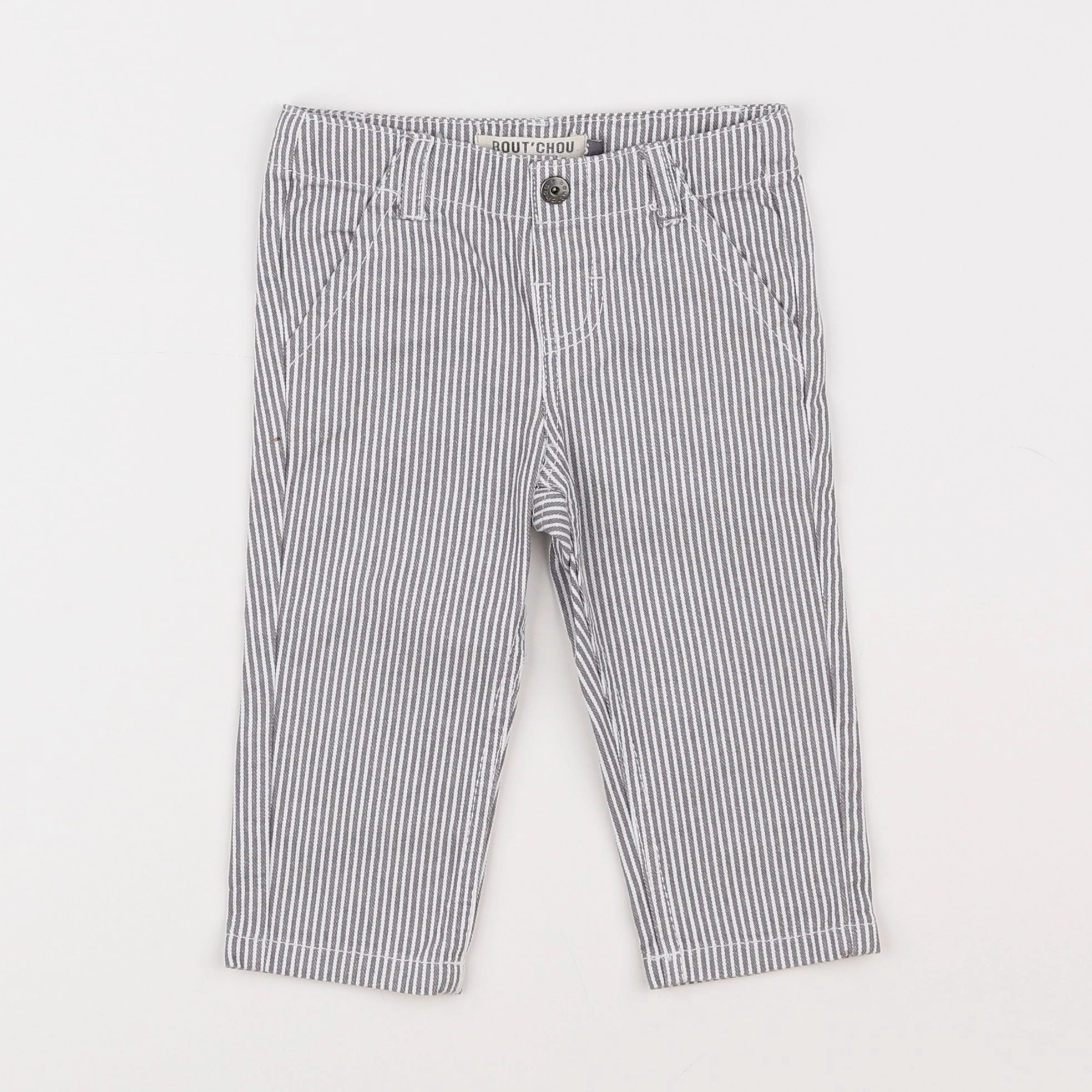 Boutchou - pantalon blanc - 6 mois