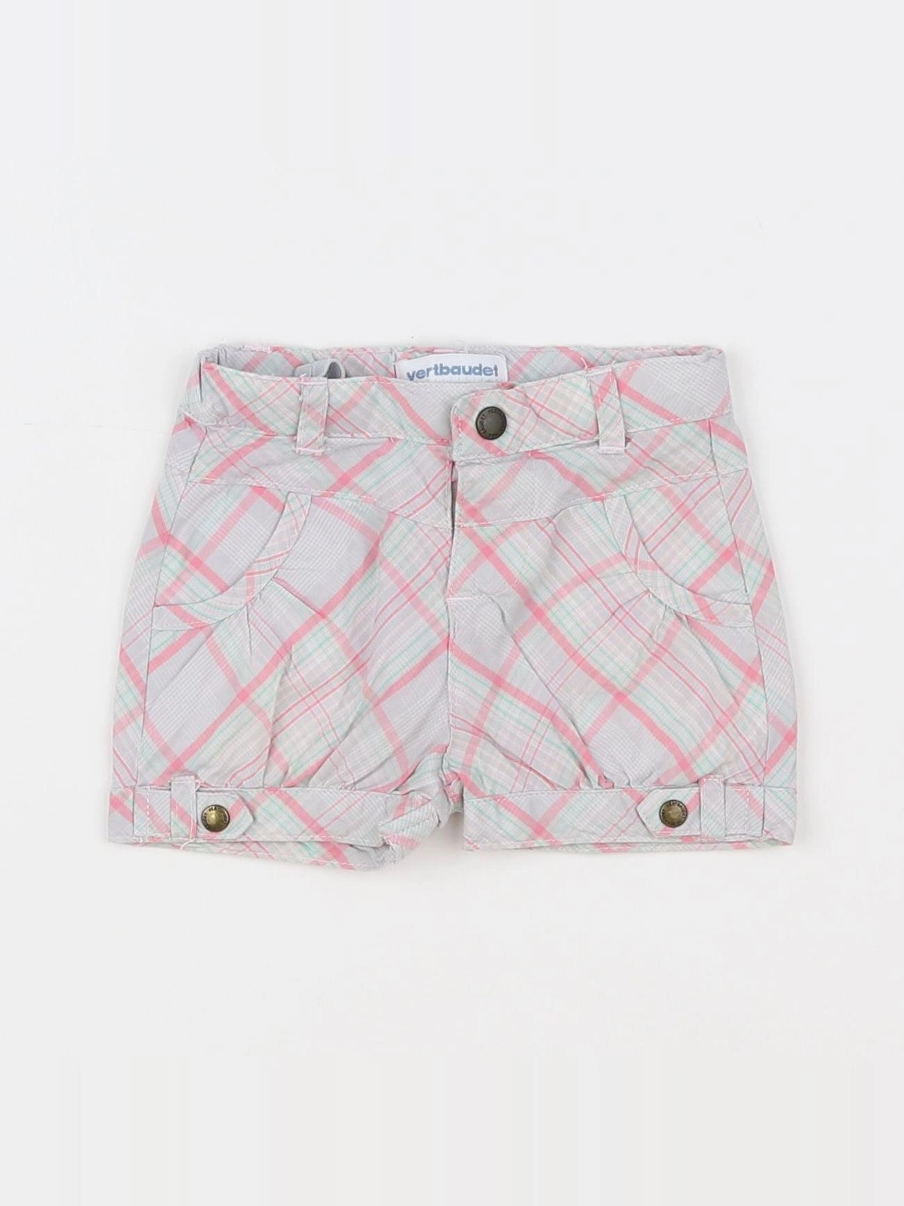 Vertbaudet - short multicolore - 3 mois
