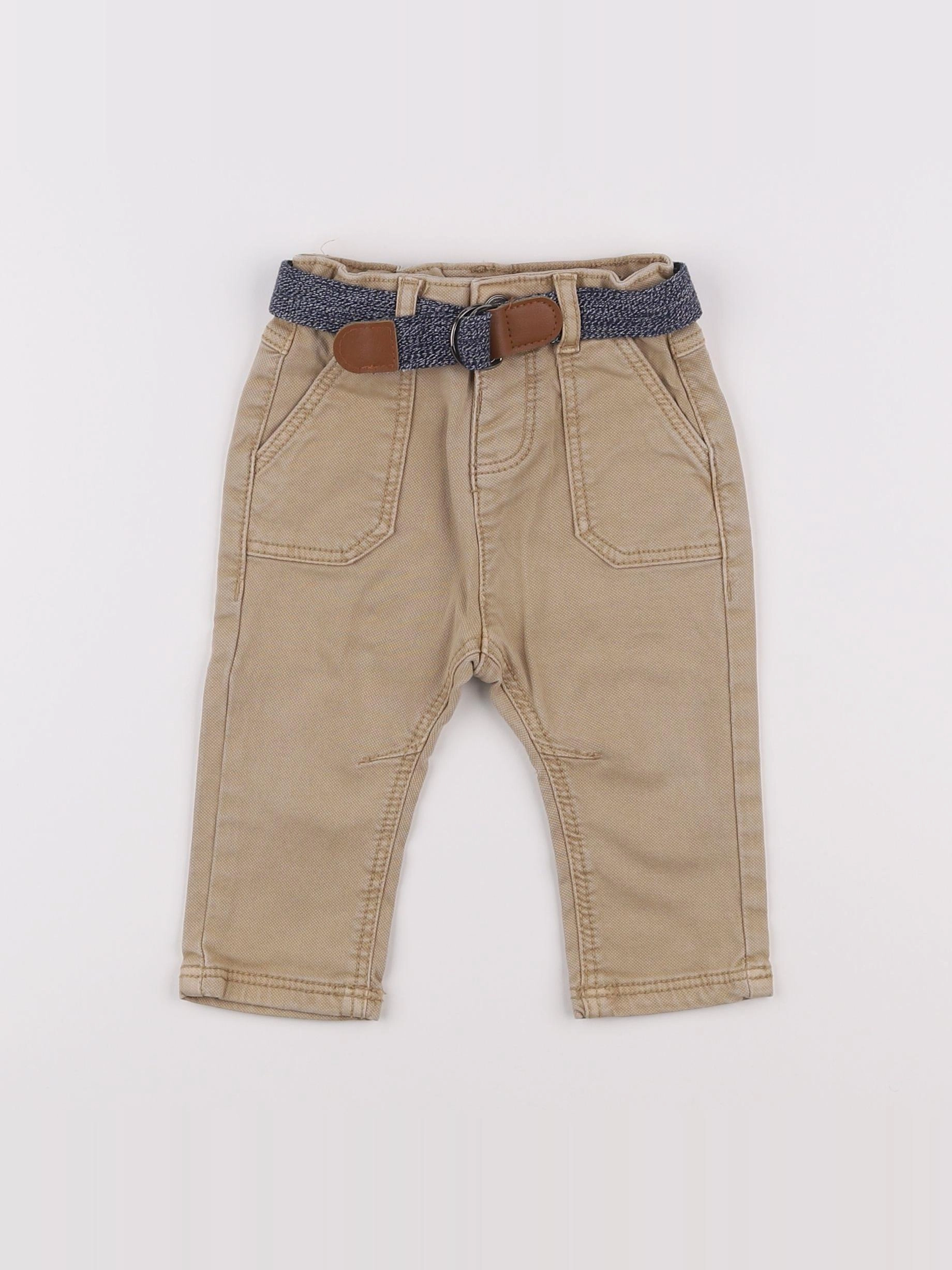 Tape à l'oeil - jean beige - 9 mois