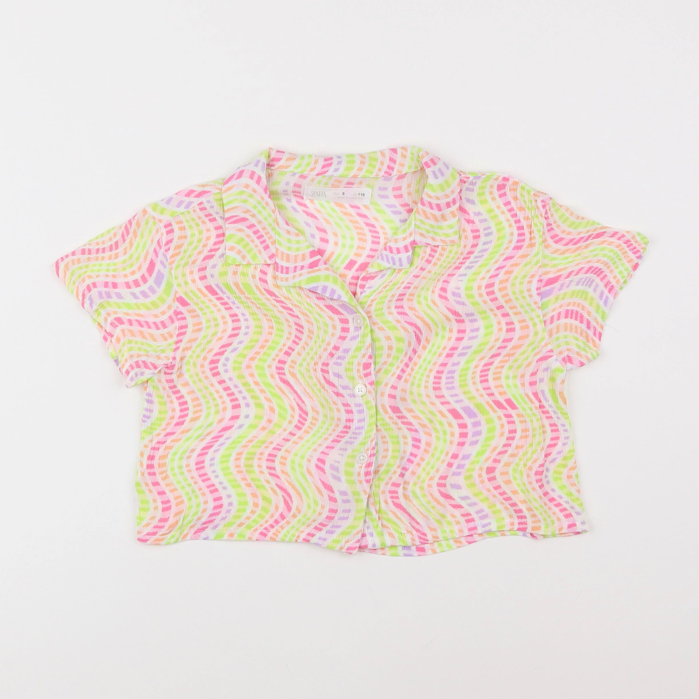 Zara - blouse multicolore - 6 ans