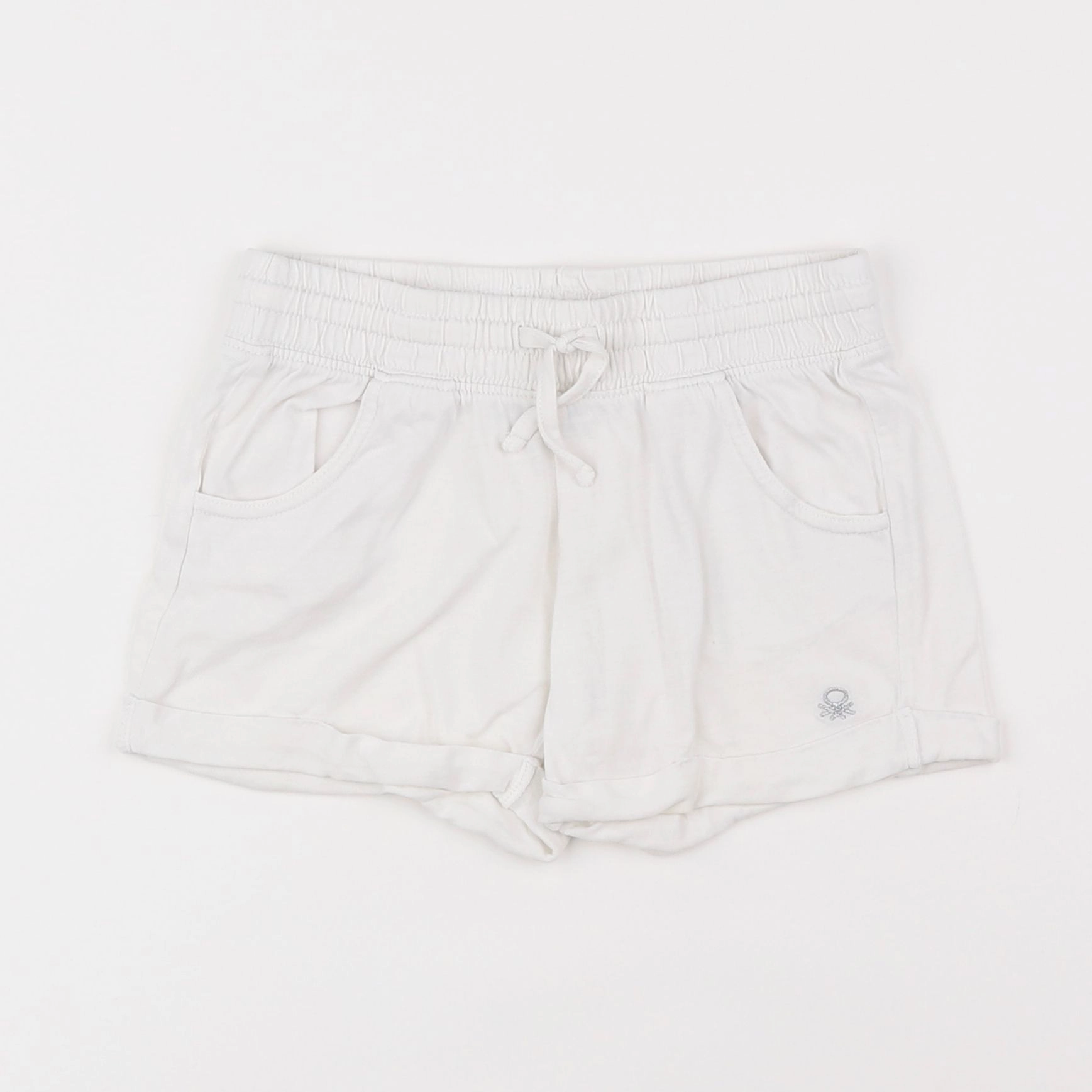 Benetton - short blanc - 4/5 ans