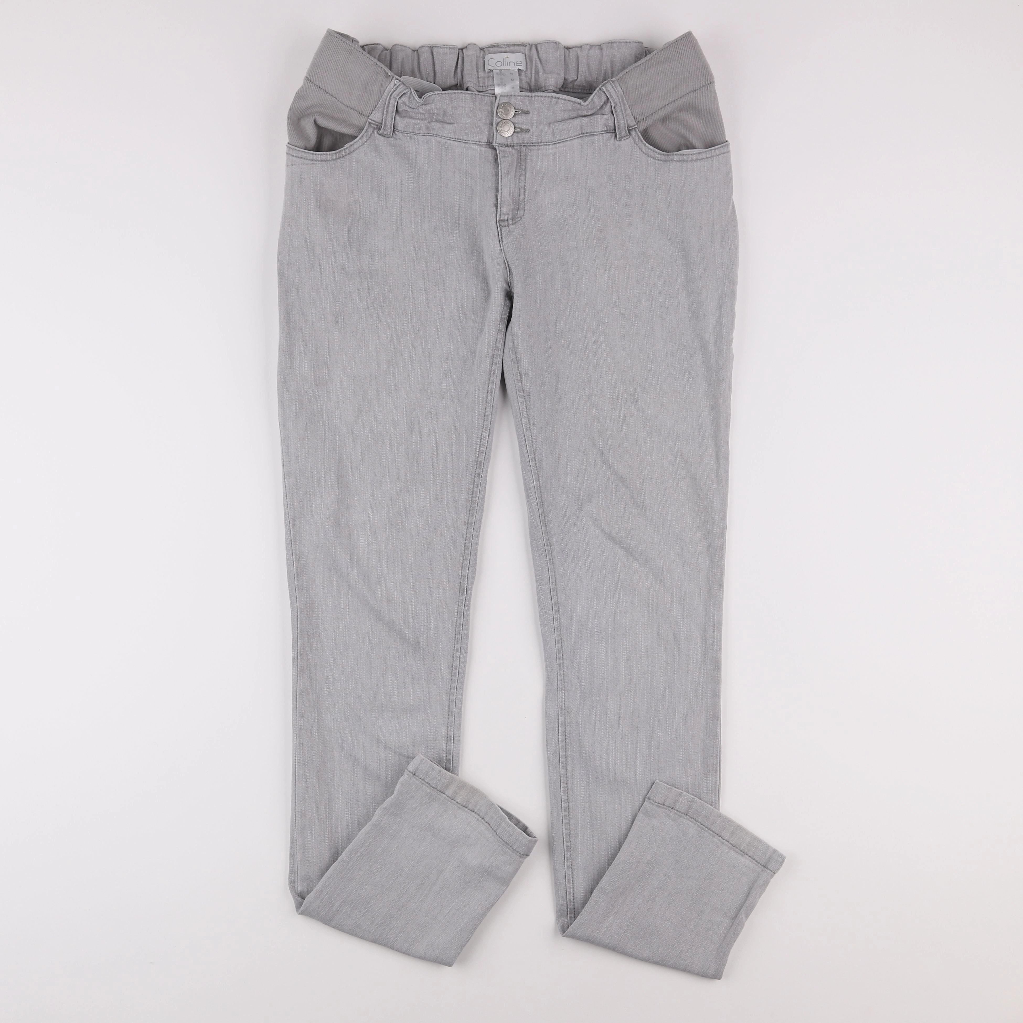 Vertbaudet - jean grossesse gris - 40
