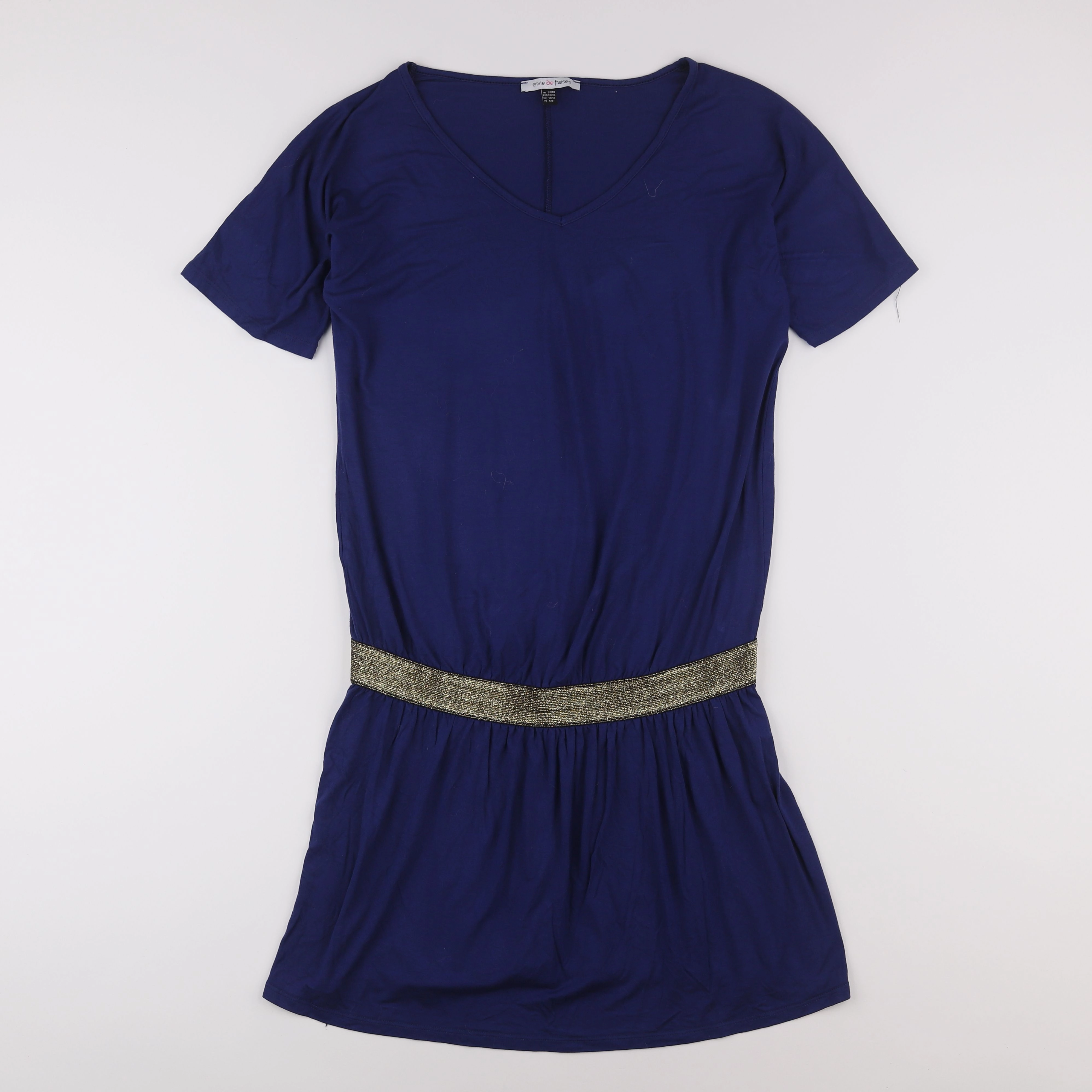 Envie de fraise - robe grossesse bleu - 38 à 40