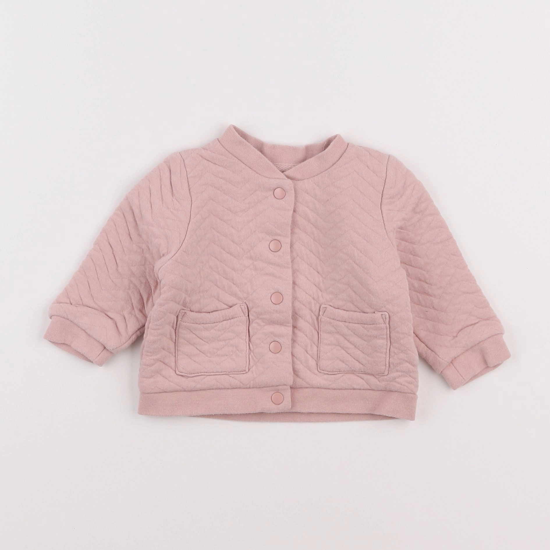 Boutchou - sweat rose - 6 mois