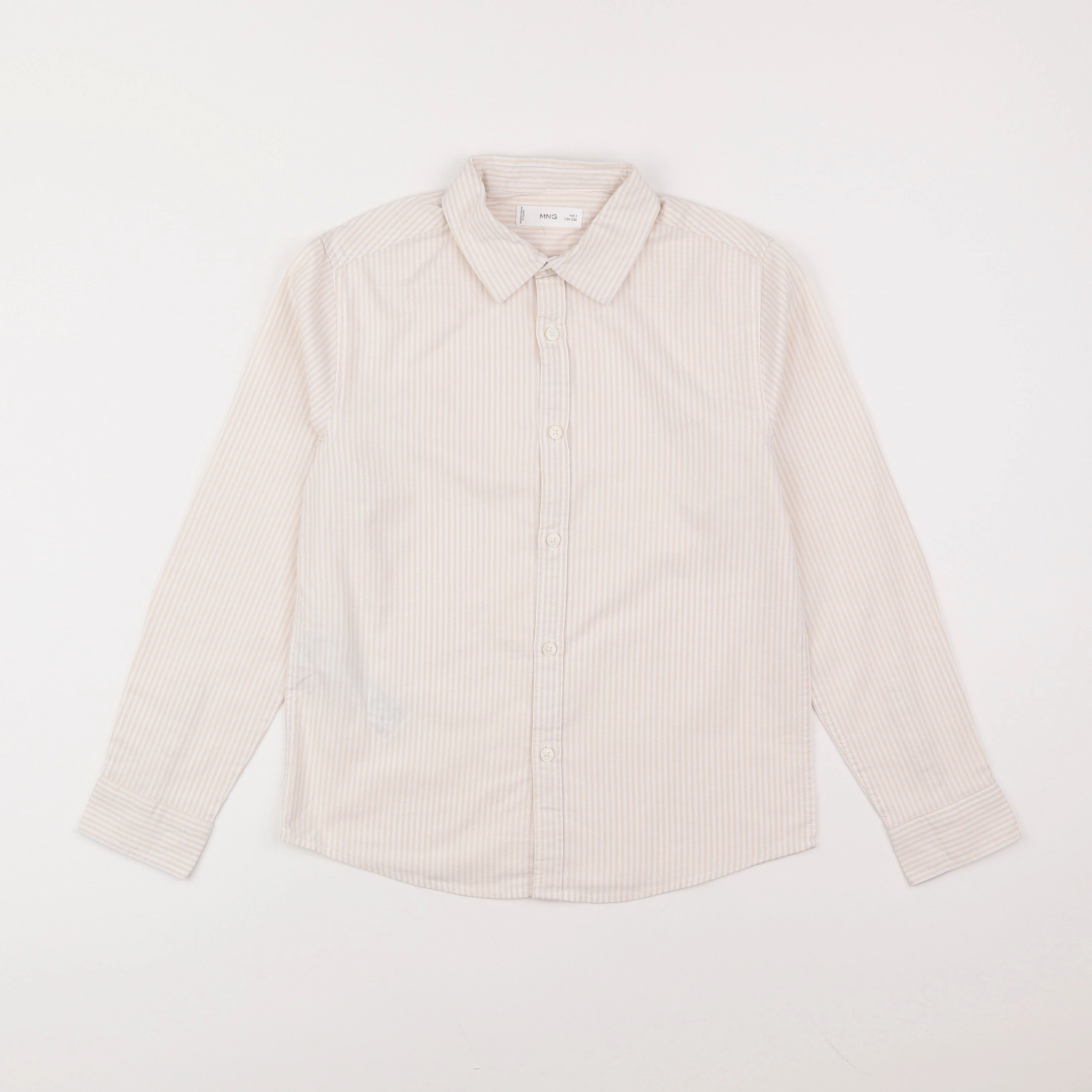 Mango - chemise beige - 9 ans