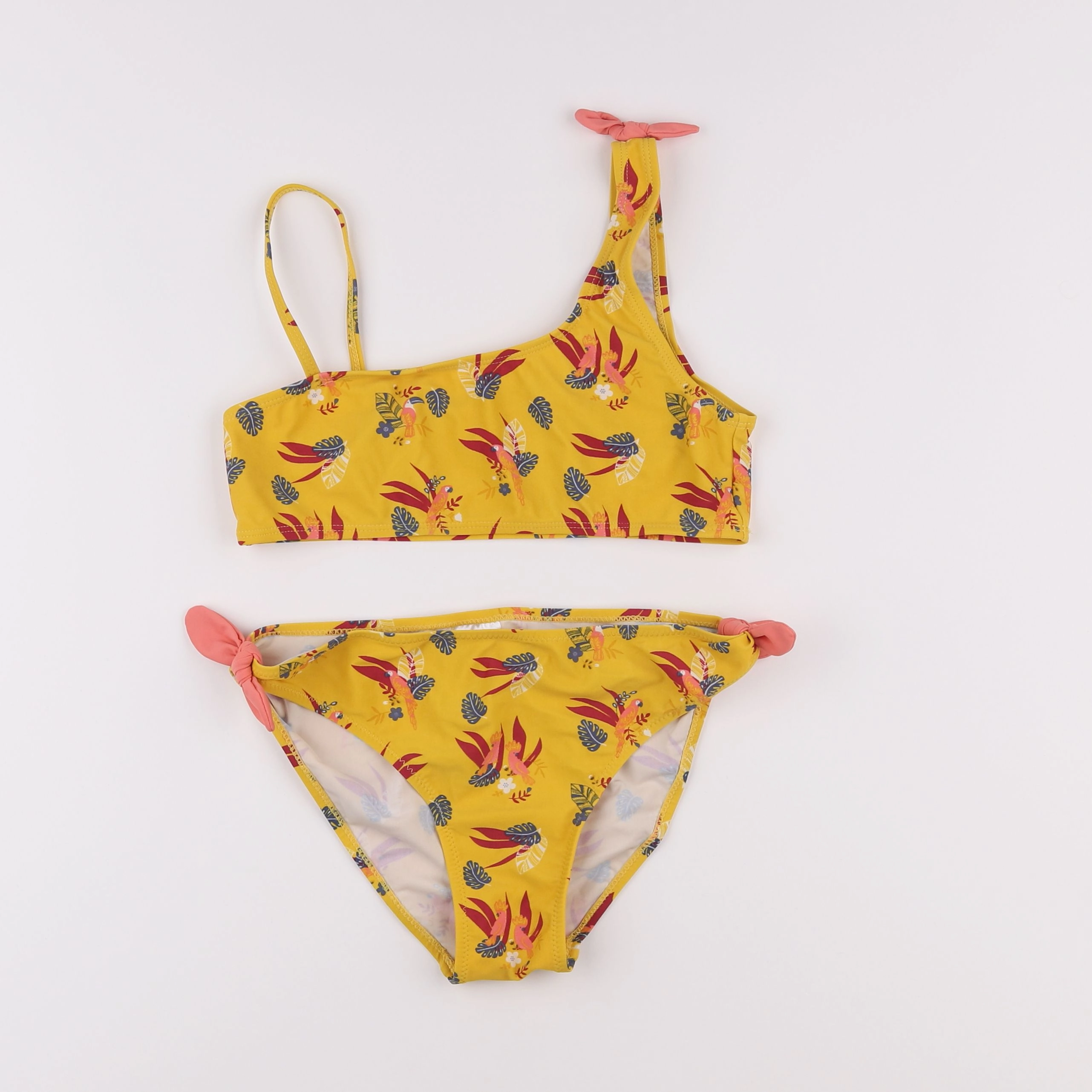 Vertbaudet - maillot de bain jaune - 14 ans