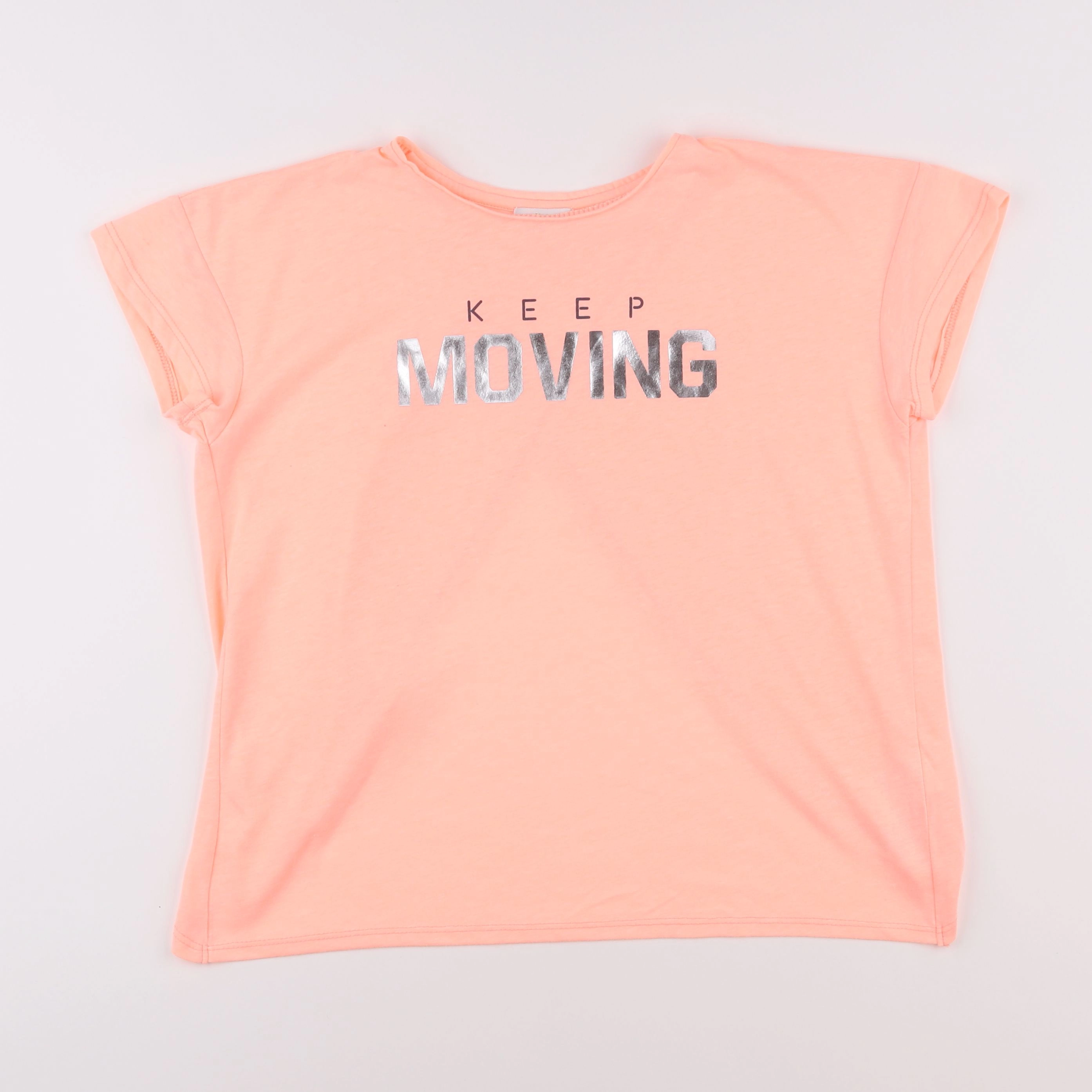 Vertbaudet - tee-shirt orange - 14 ans