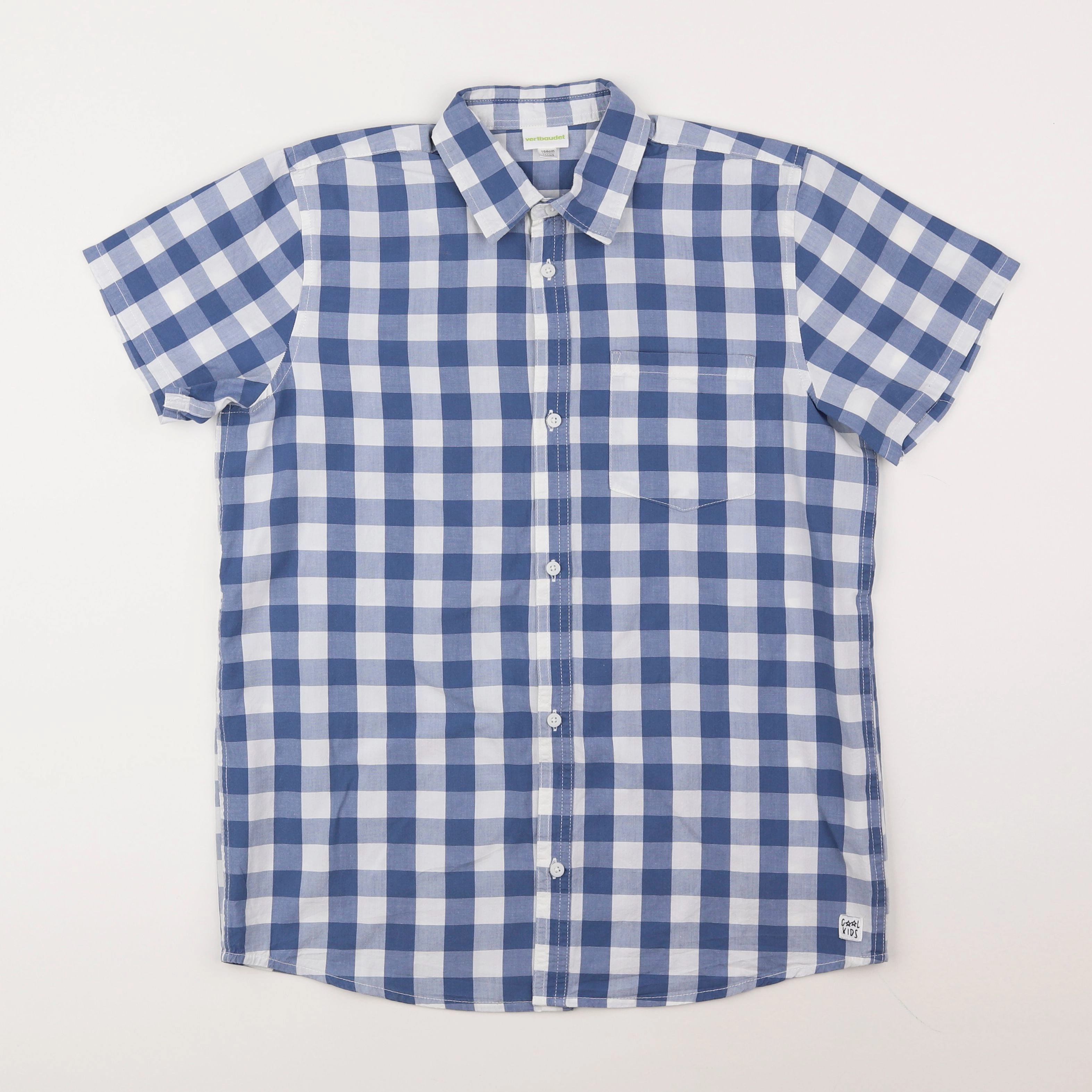 Vertbaudet - chemise bleu - 14 ans