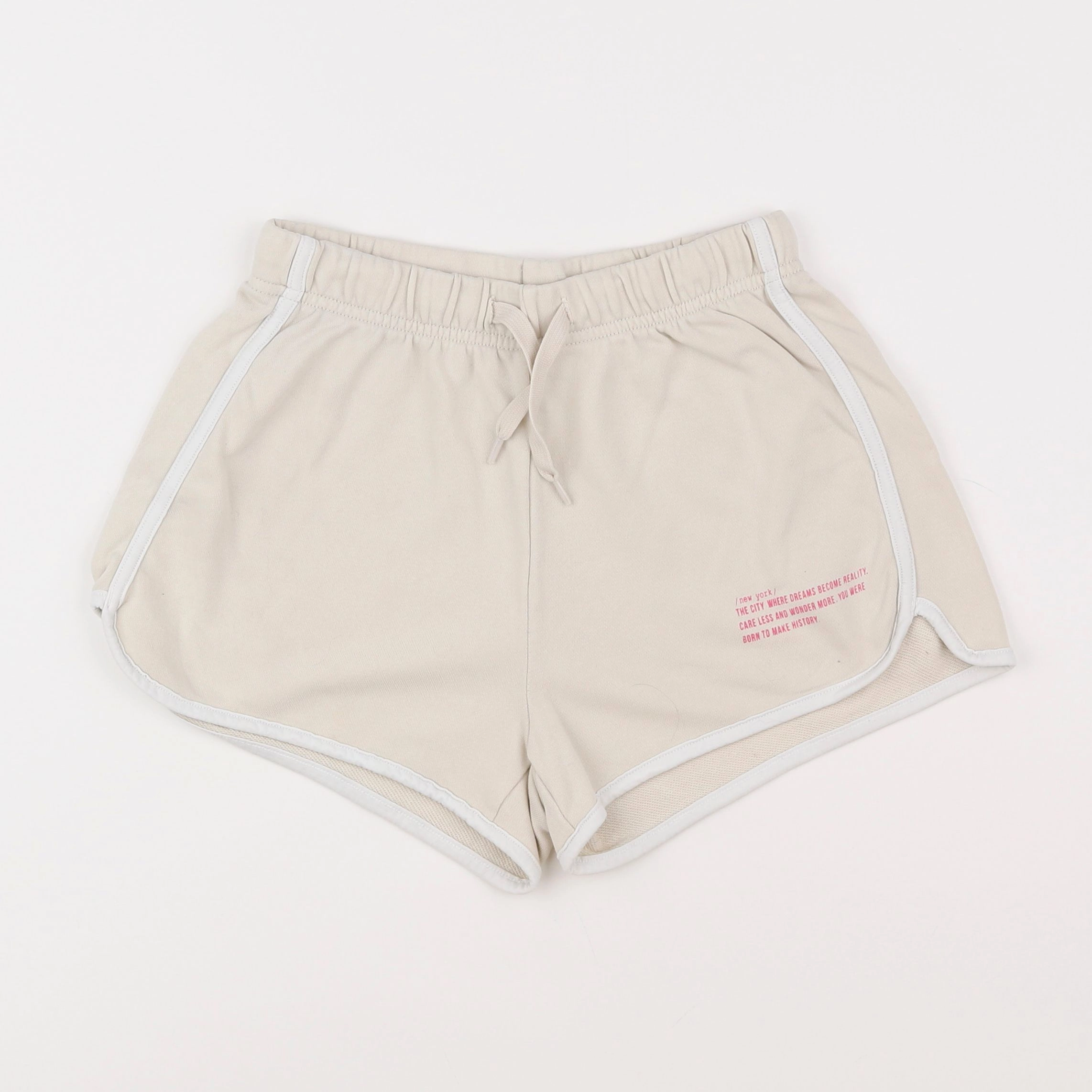 H&M - short beige - 11/12 ans