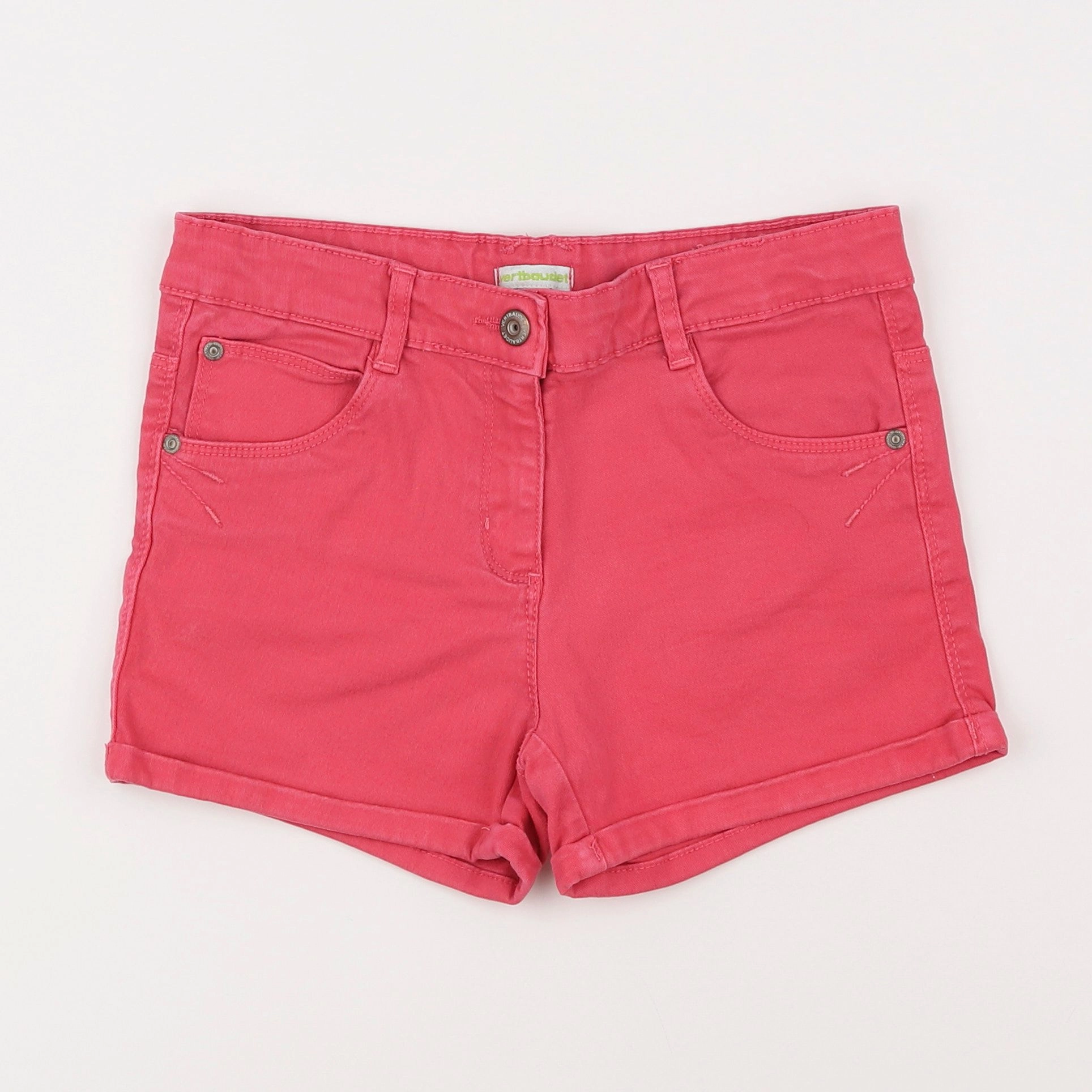 Vertbaudet - short rose - 12 ans