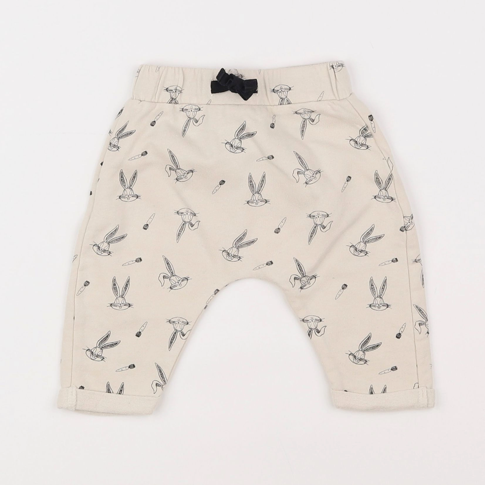 Vertbaudet - jogging beige - 3 mois