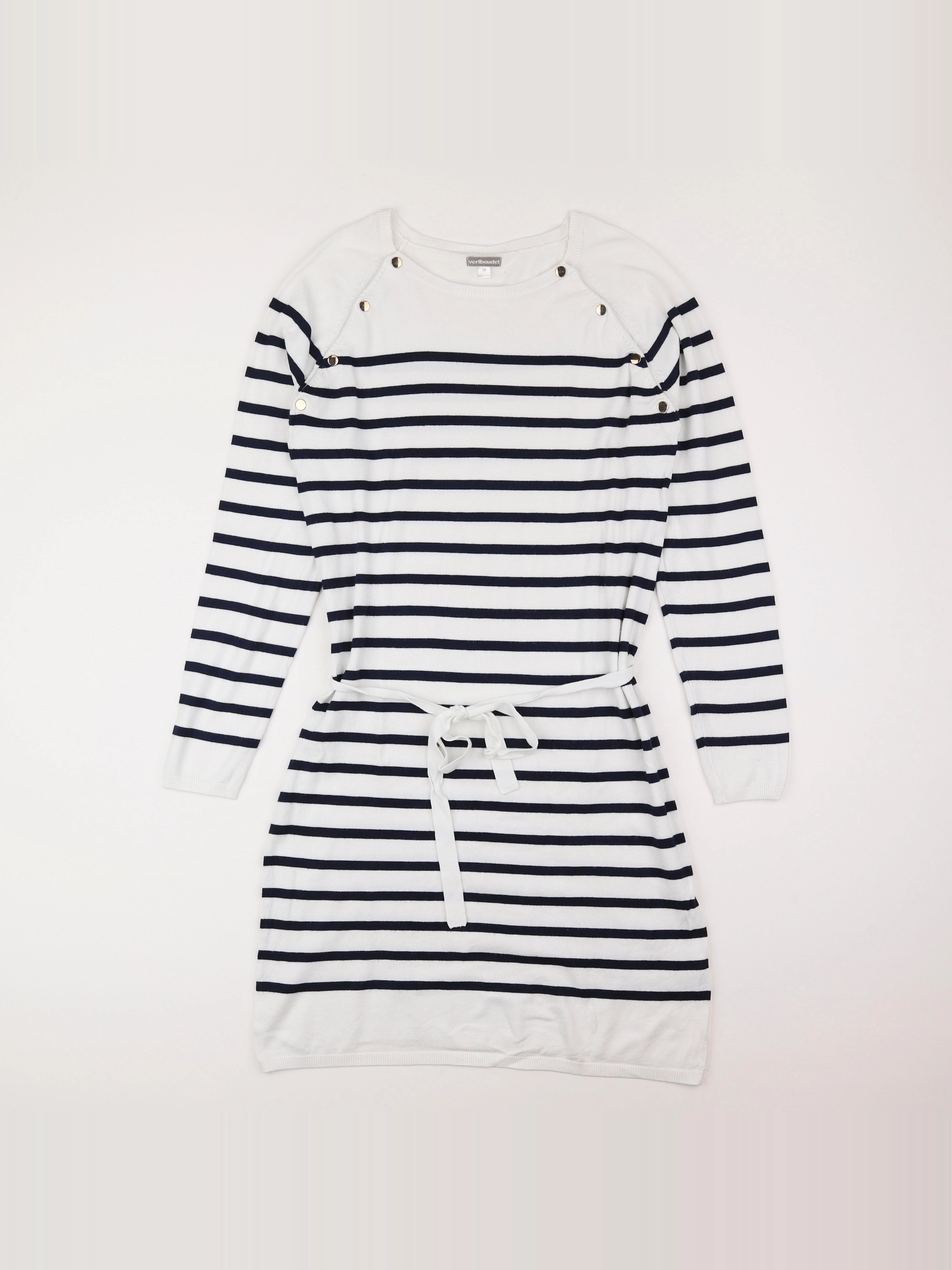 Vertbaudet - robe grossesse bleu - 38