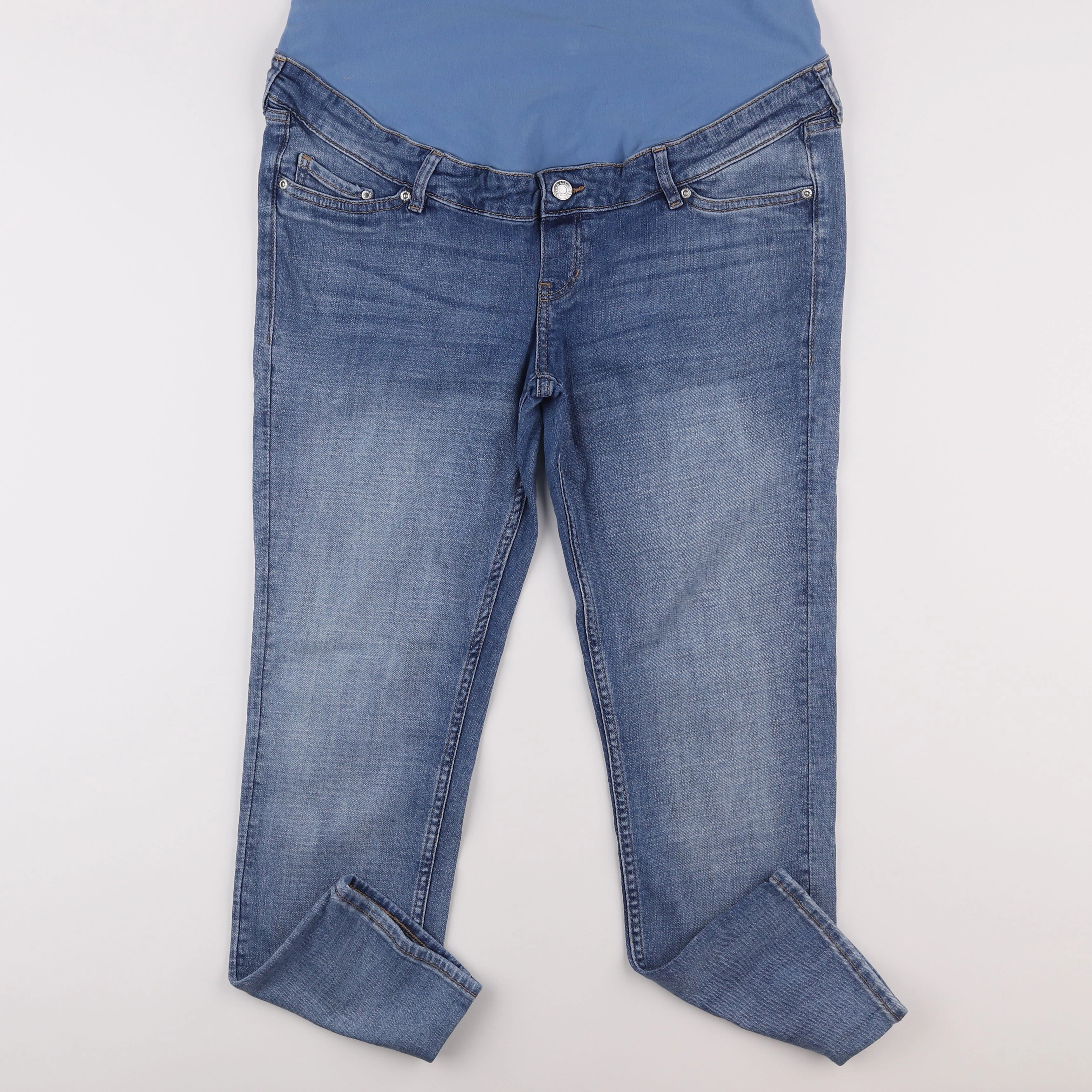 H&M - jean grossesse bleu - 46