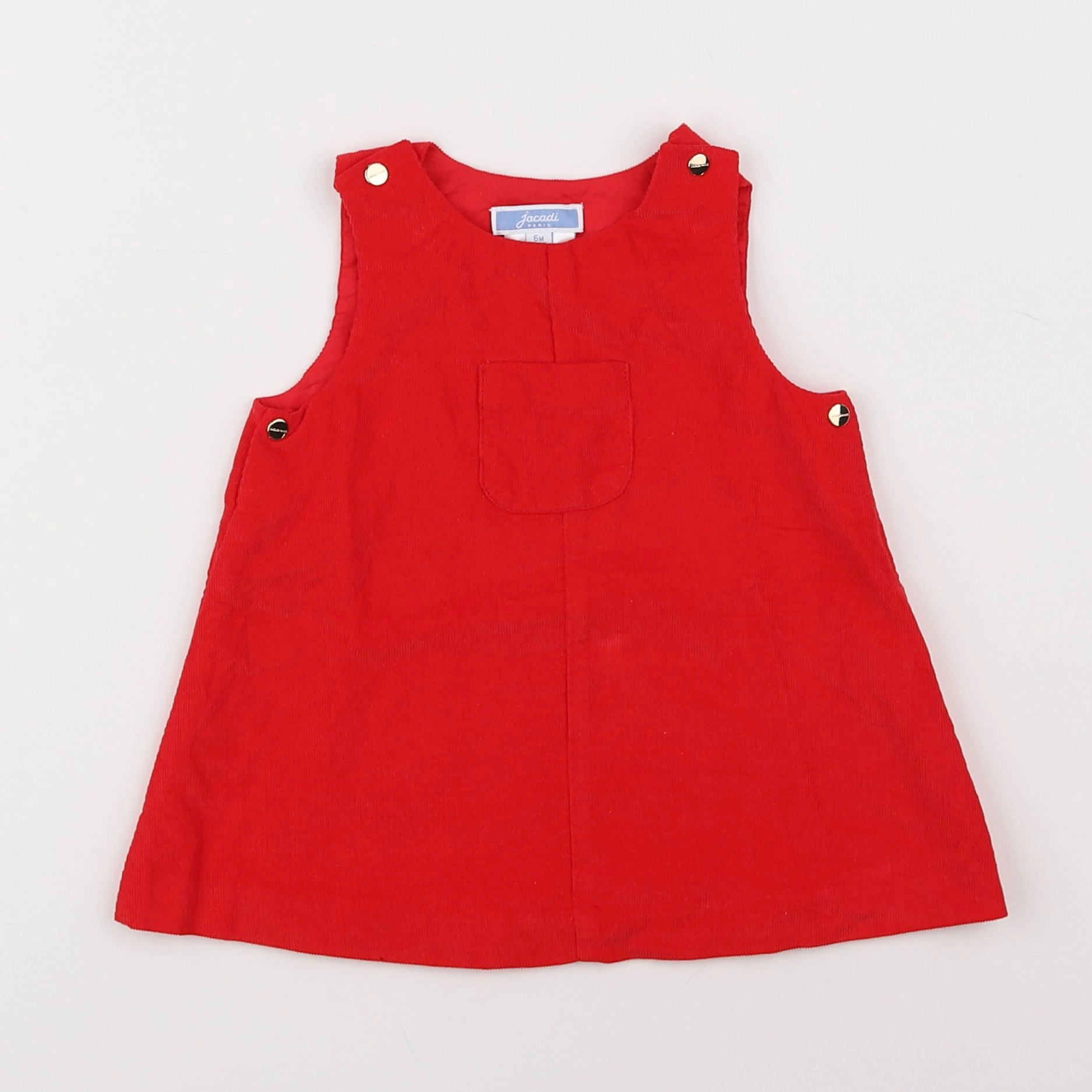 Jacadi - robe rouge - 6 mois