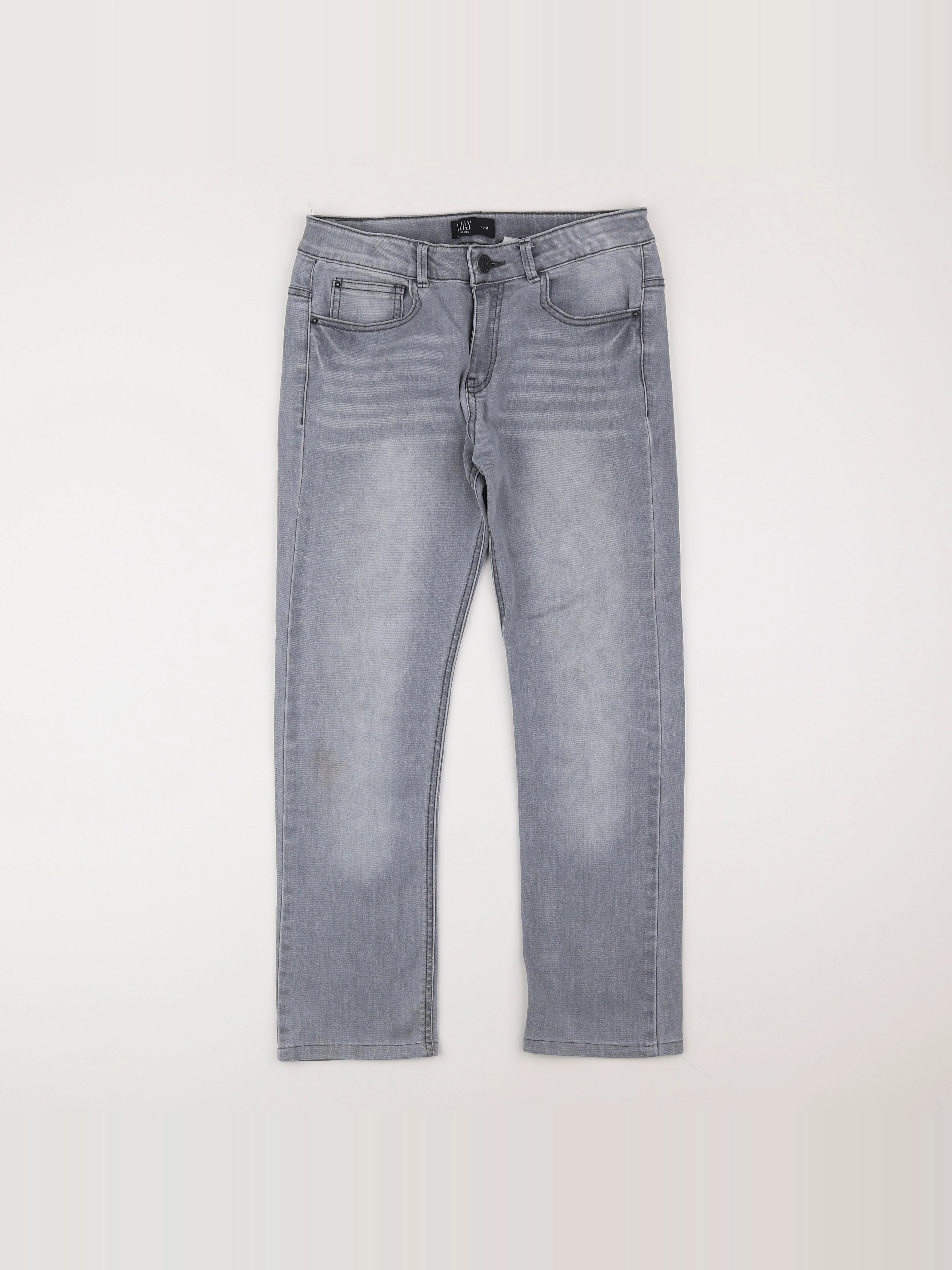 IKKS - pantalon gris - 14 ans