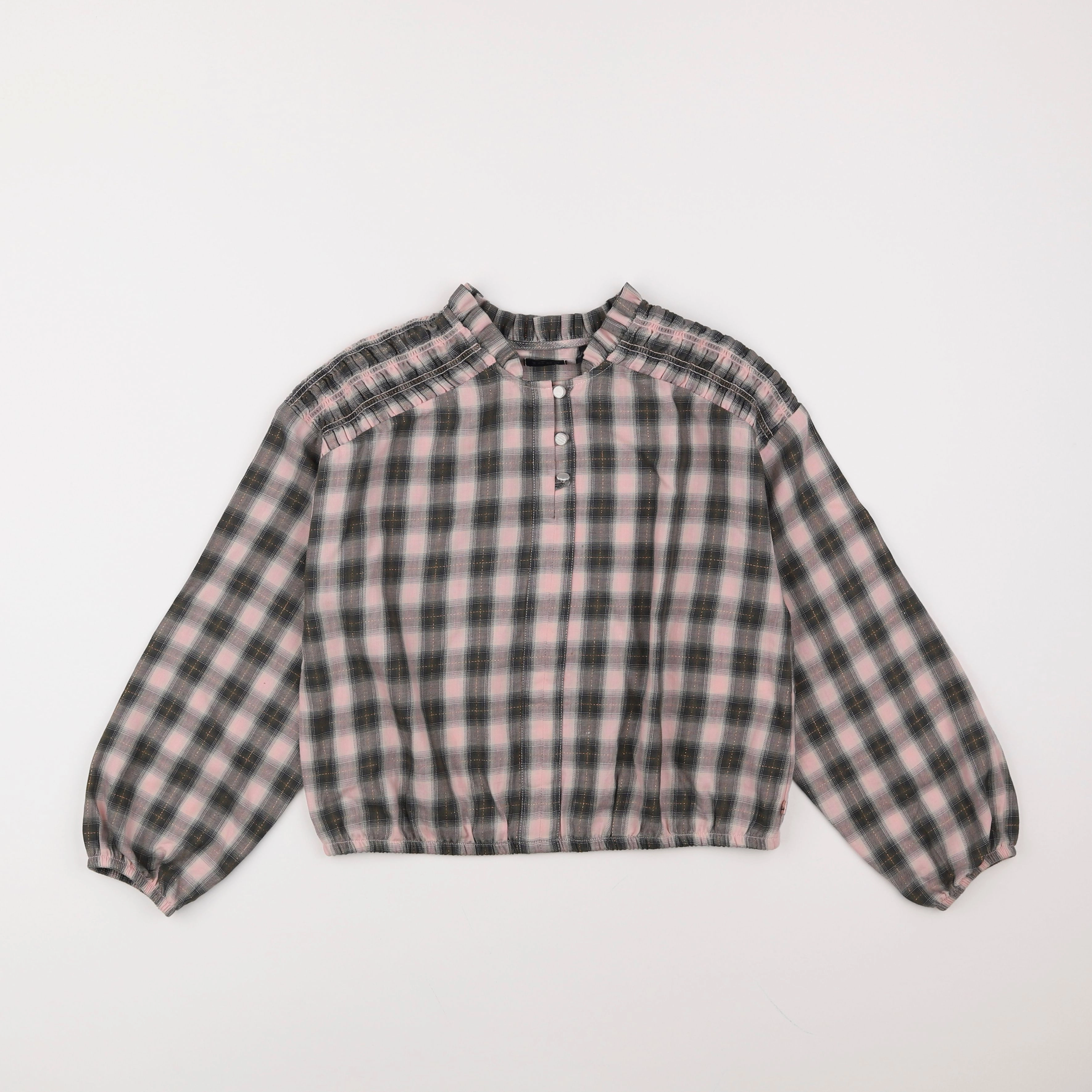 IKKS - blouse rose - 10 ans