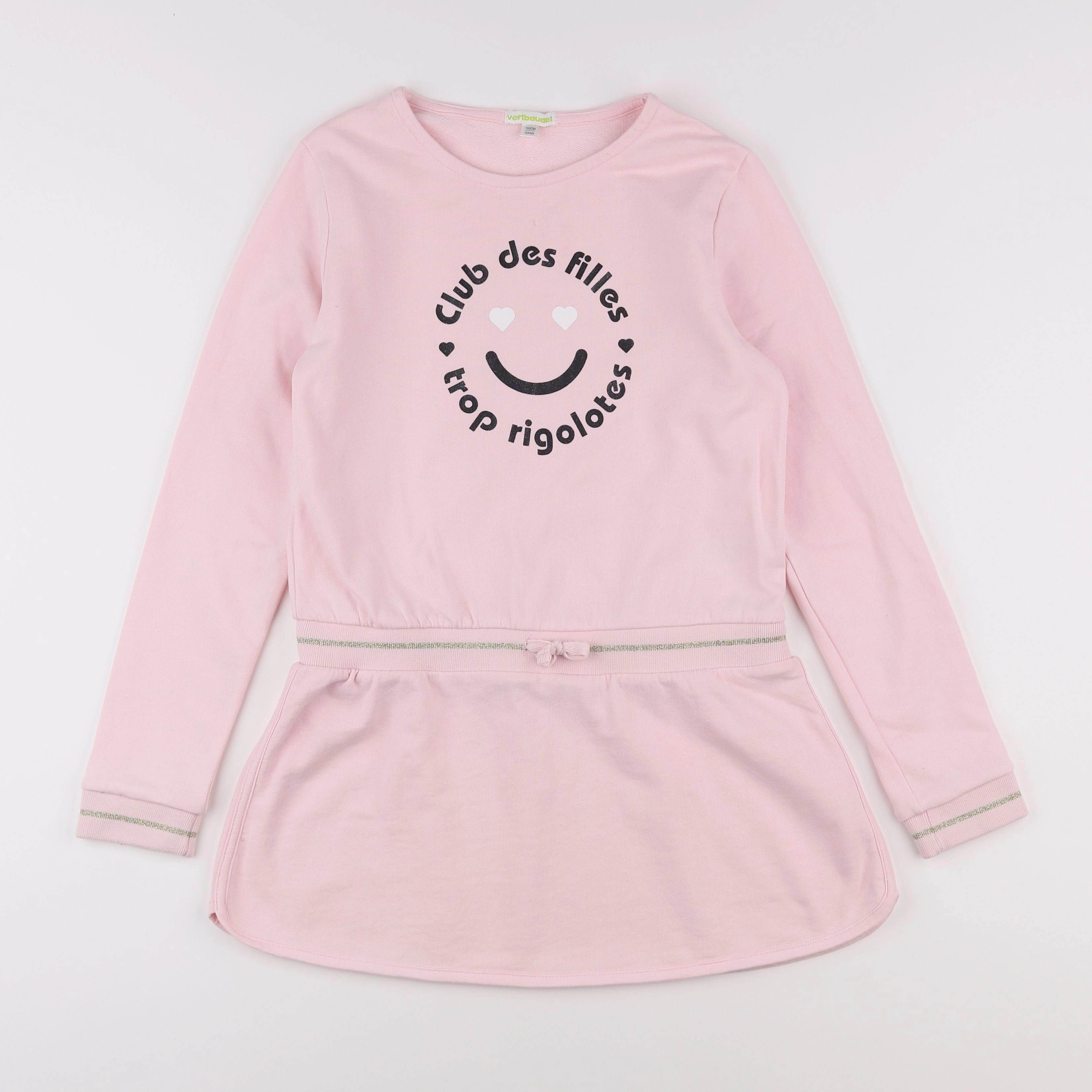 Vertbaudet - robe rose - 12 ans