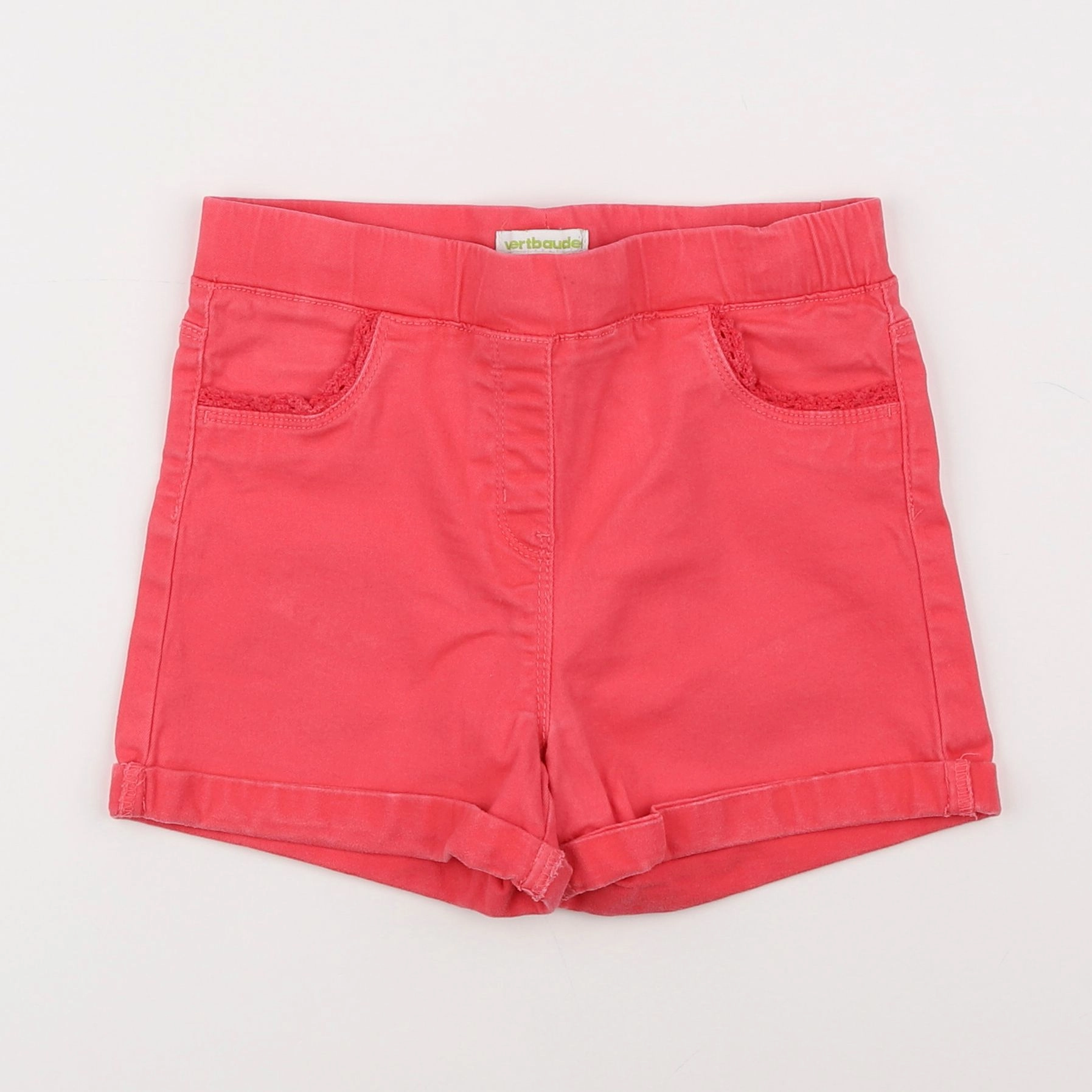 Vertbaudet - short rose - 10 ans