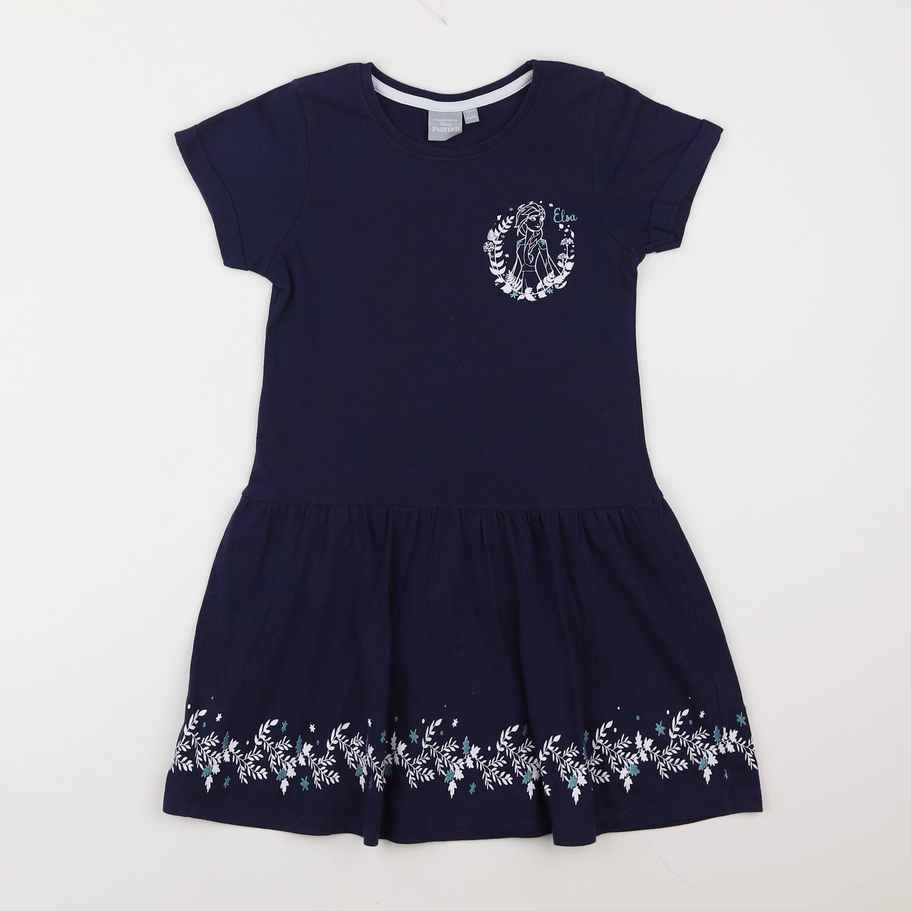 Vertbaudet - robe bleu - 8 ans