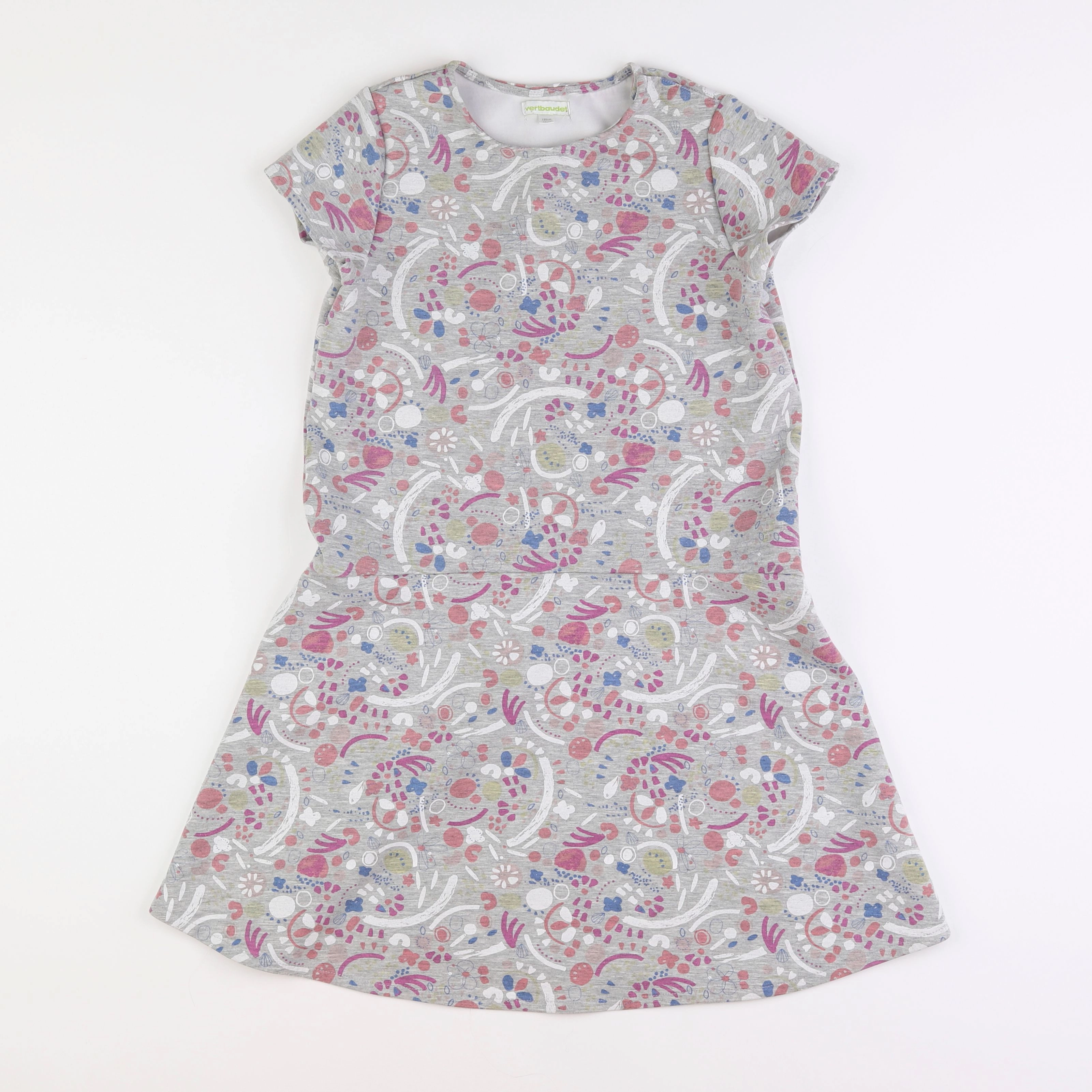 Vertbaudet - robe multicolore - 12 ans