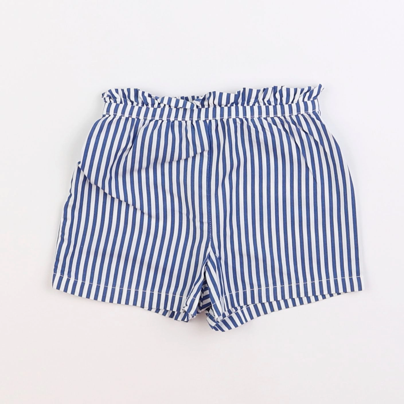 Jacadi - short blanc, bleu - 12 mois