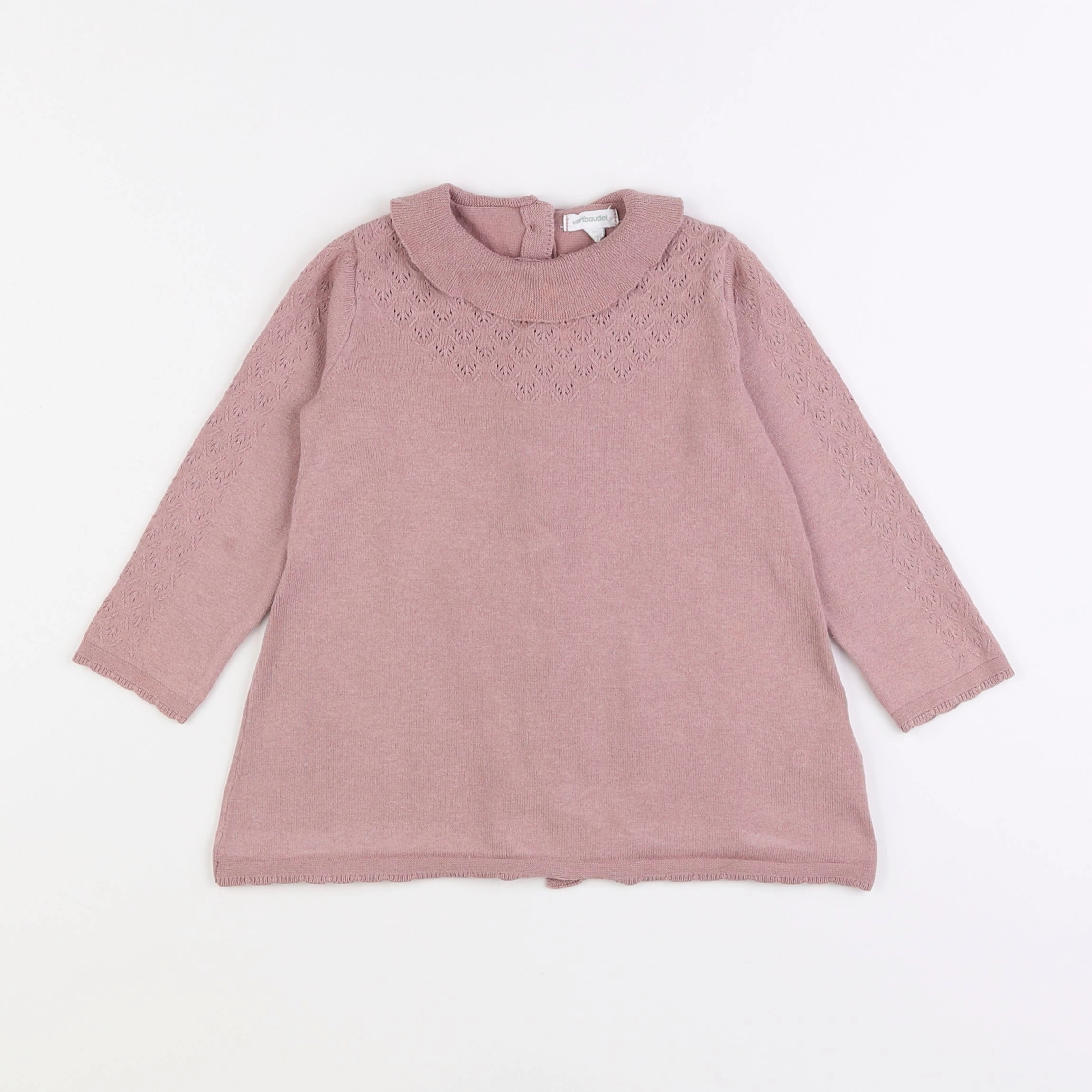 Vertbaudet - robe violet - 18 mois