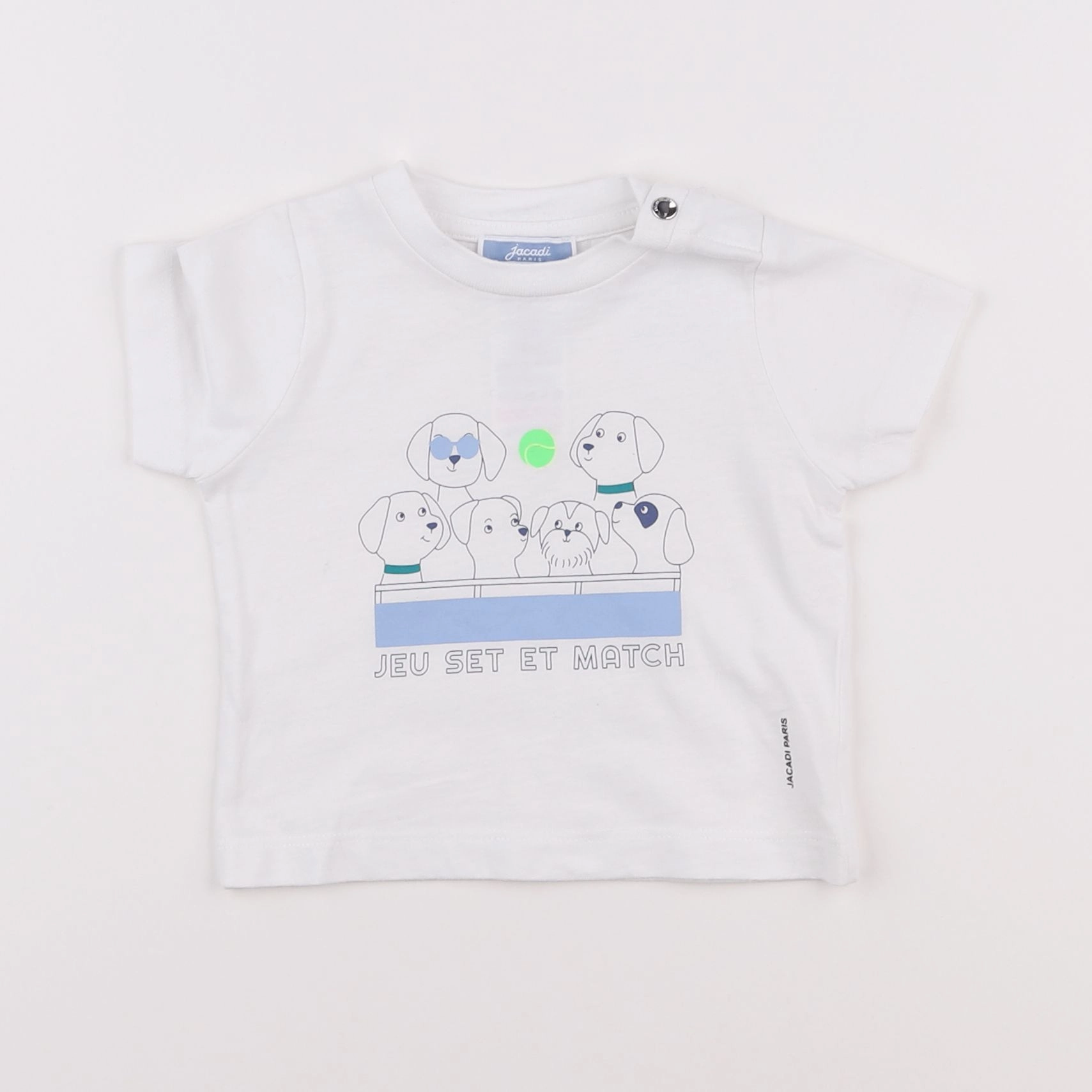 Jacadi - tee-shirt blanc - 12 mois