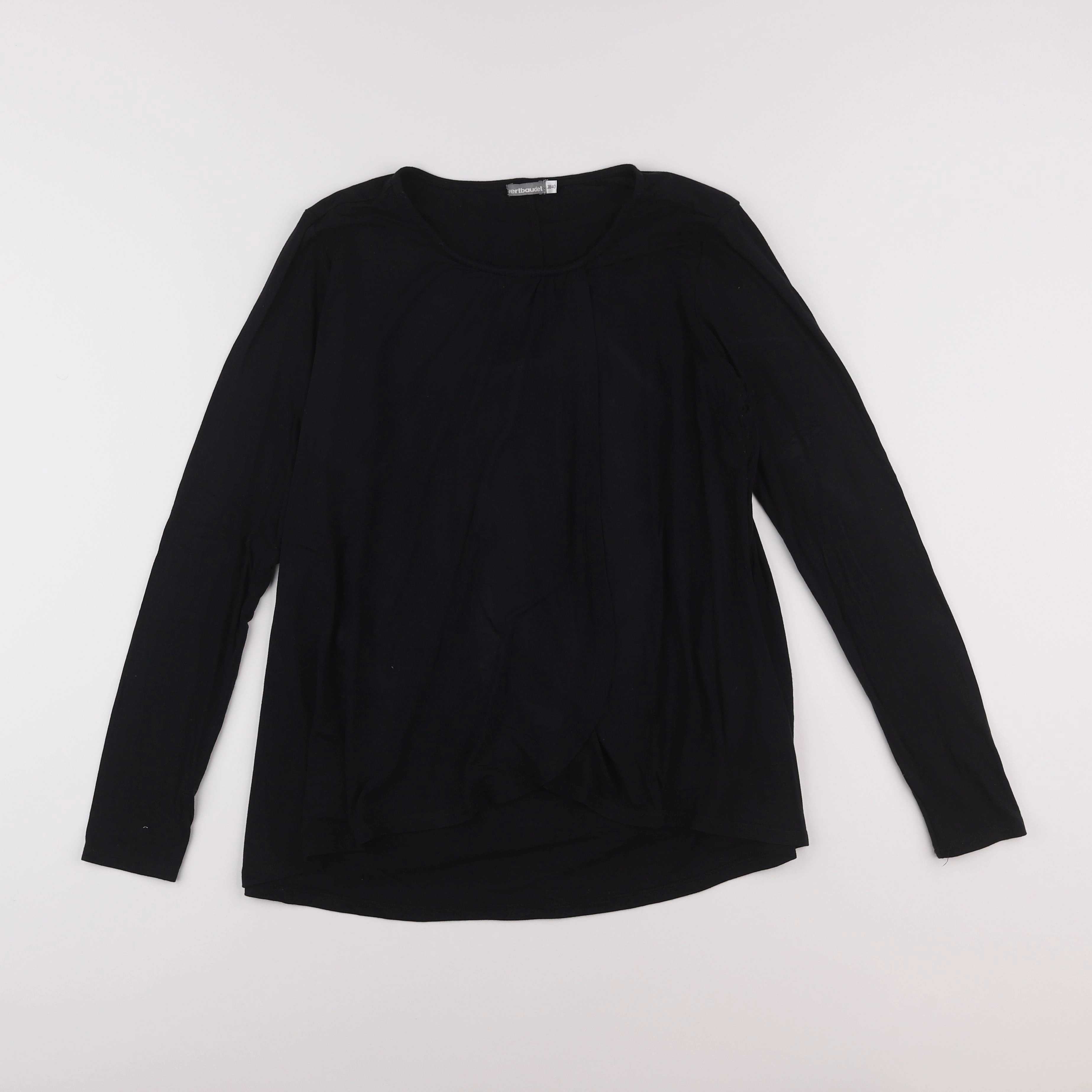 Vertbaudet - tee-shirt grossesse noir - 38 à 40