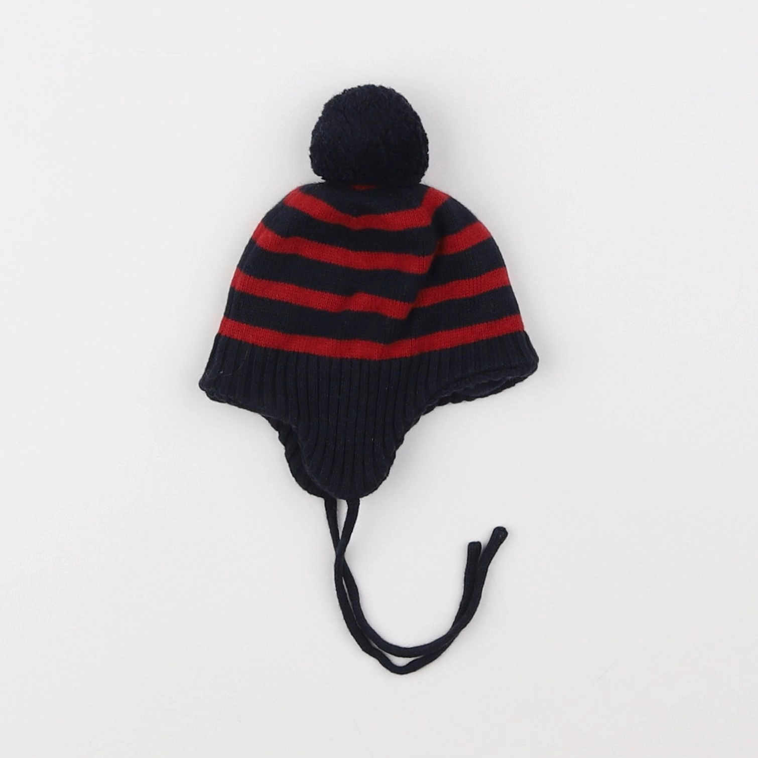 Jacadi - bonnet rouge - 0/1 mois