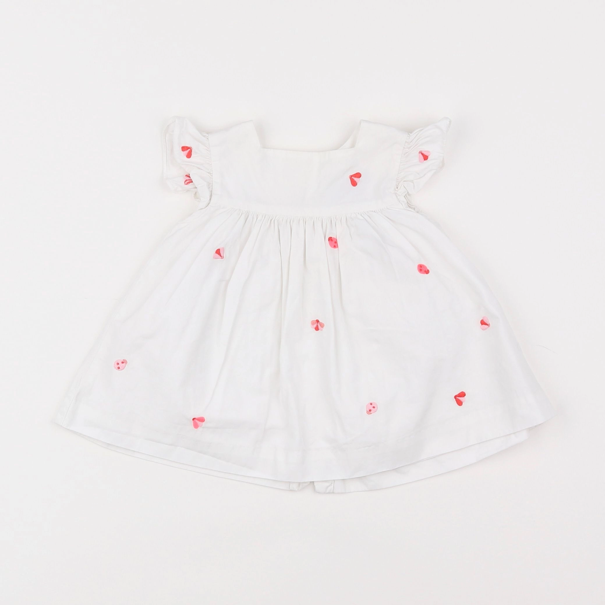 Jacadi - robe blanc - 3 mois