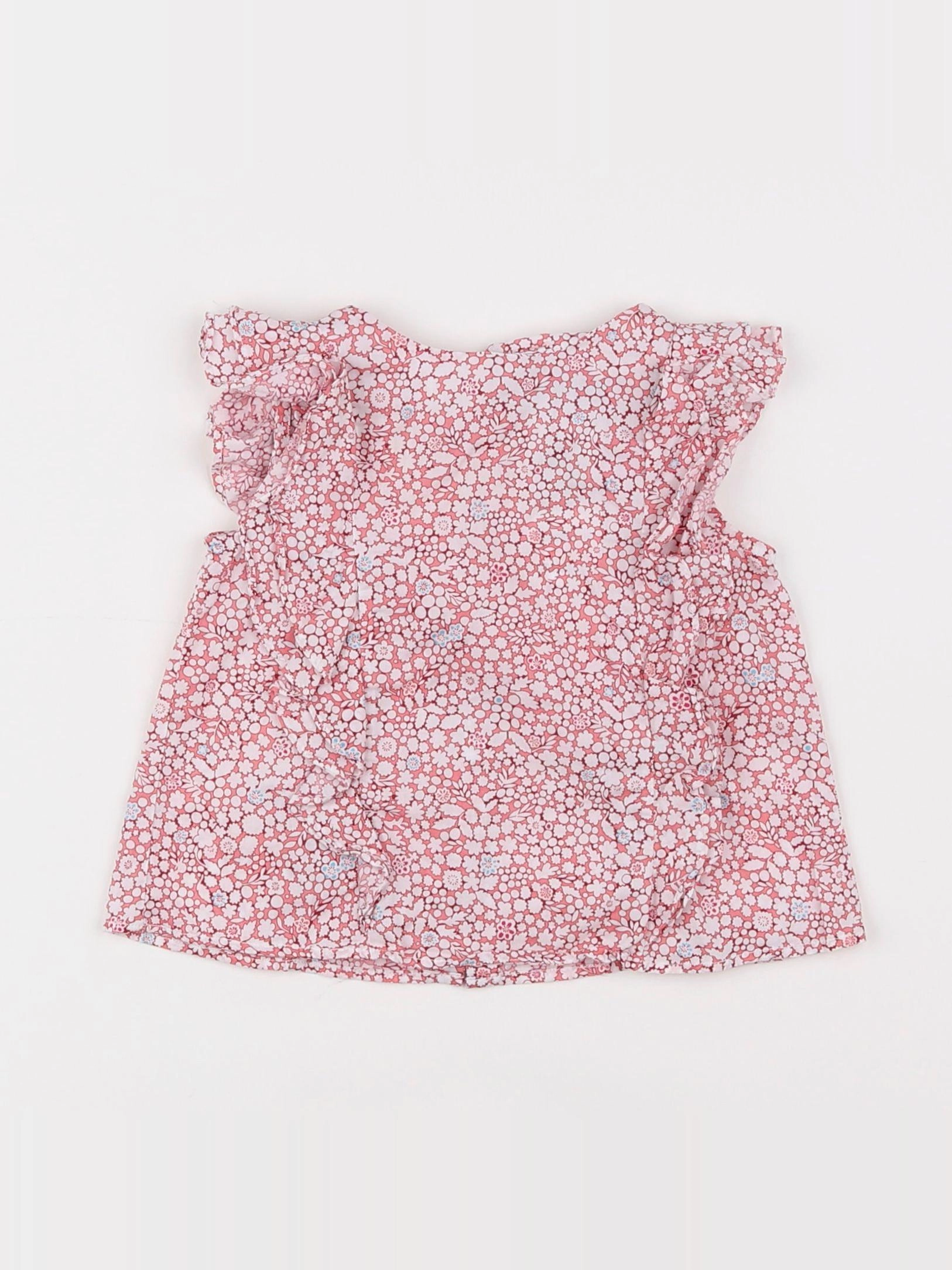 Jacadi - blouse liberty multicolore - 12 mois