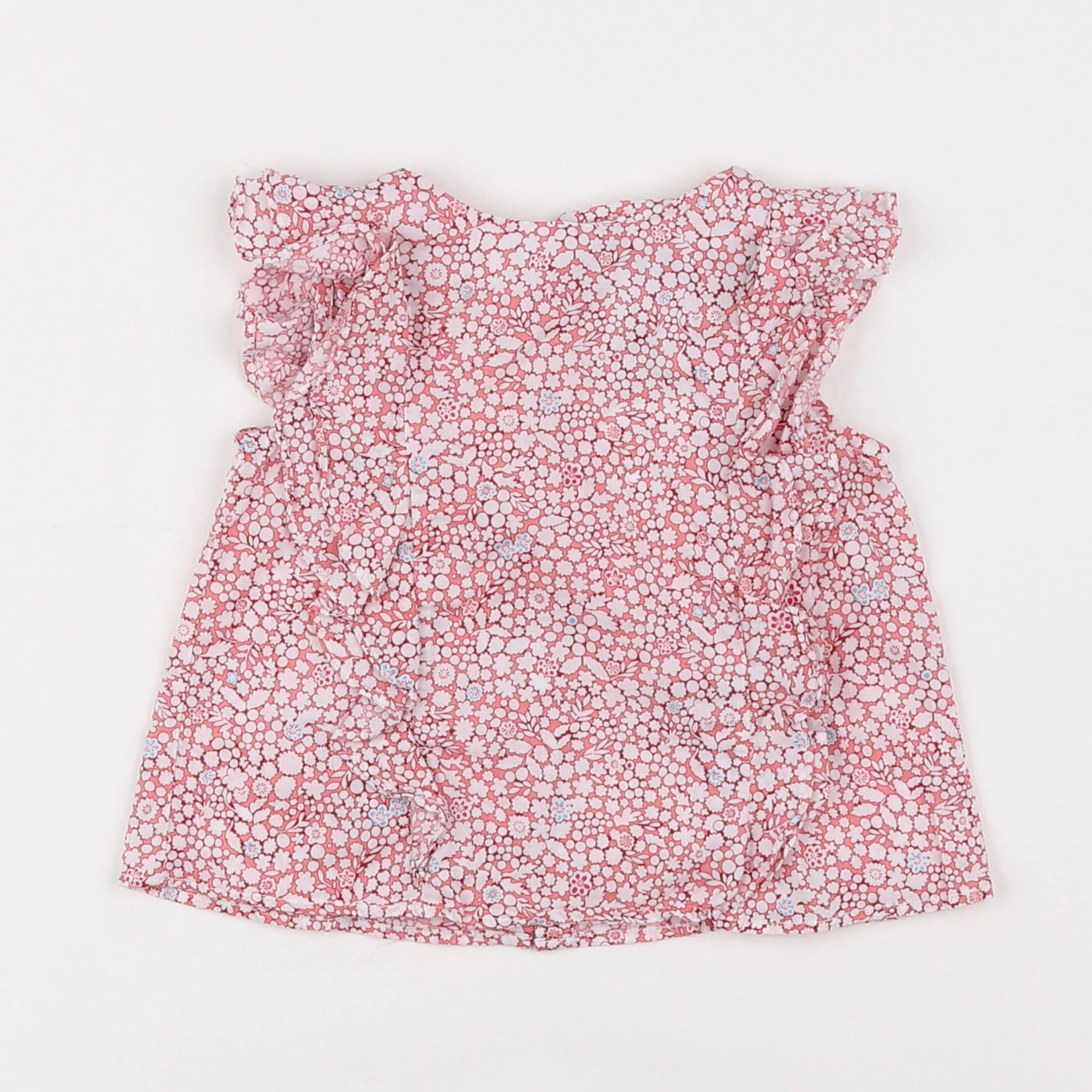 Jacadi - blouse liberty multicolore - 12 mois