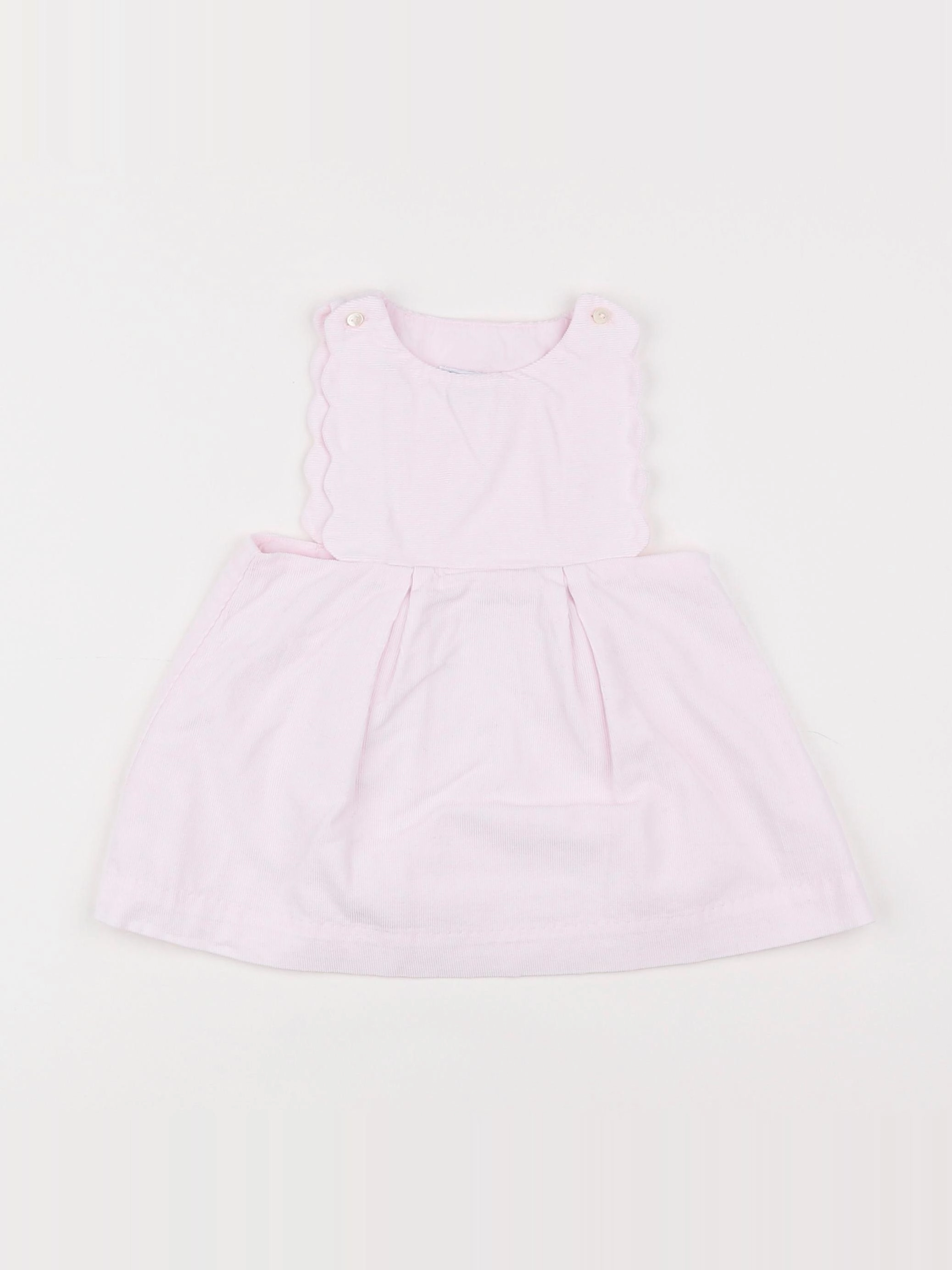 Jacadi - robe rose - 12 mois