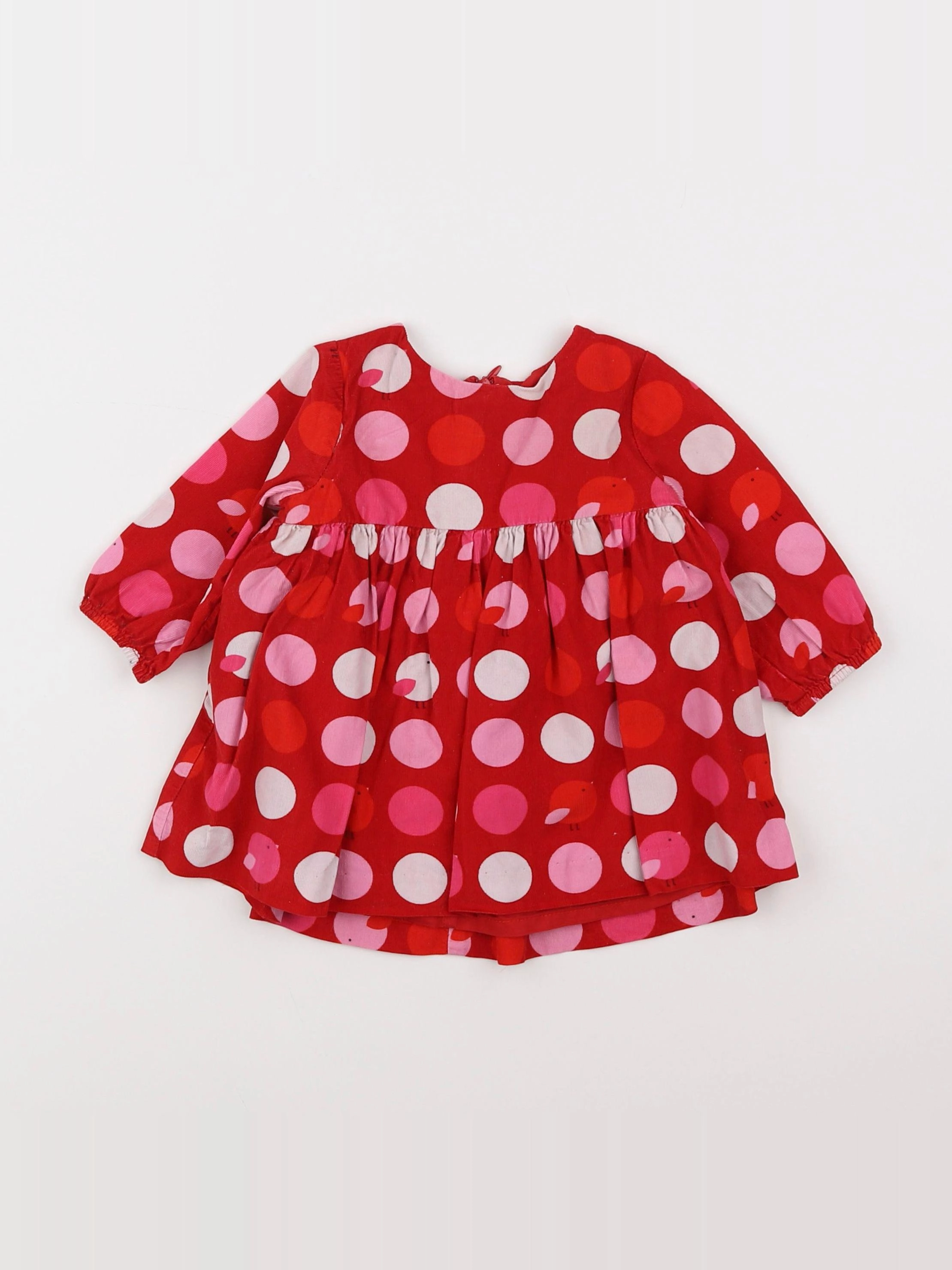 Jacadi - robe rouge - 6 mois